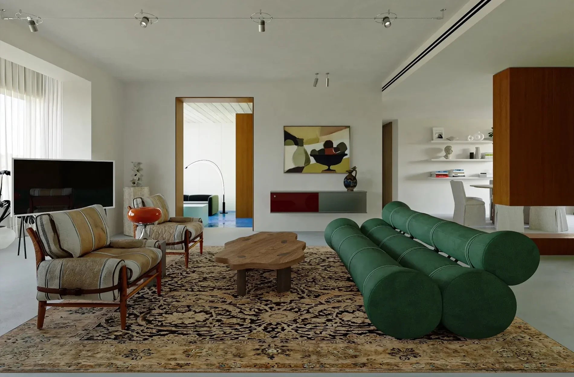 Desert Modern House — A Study in Color and Form