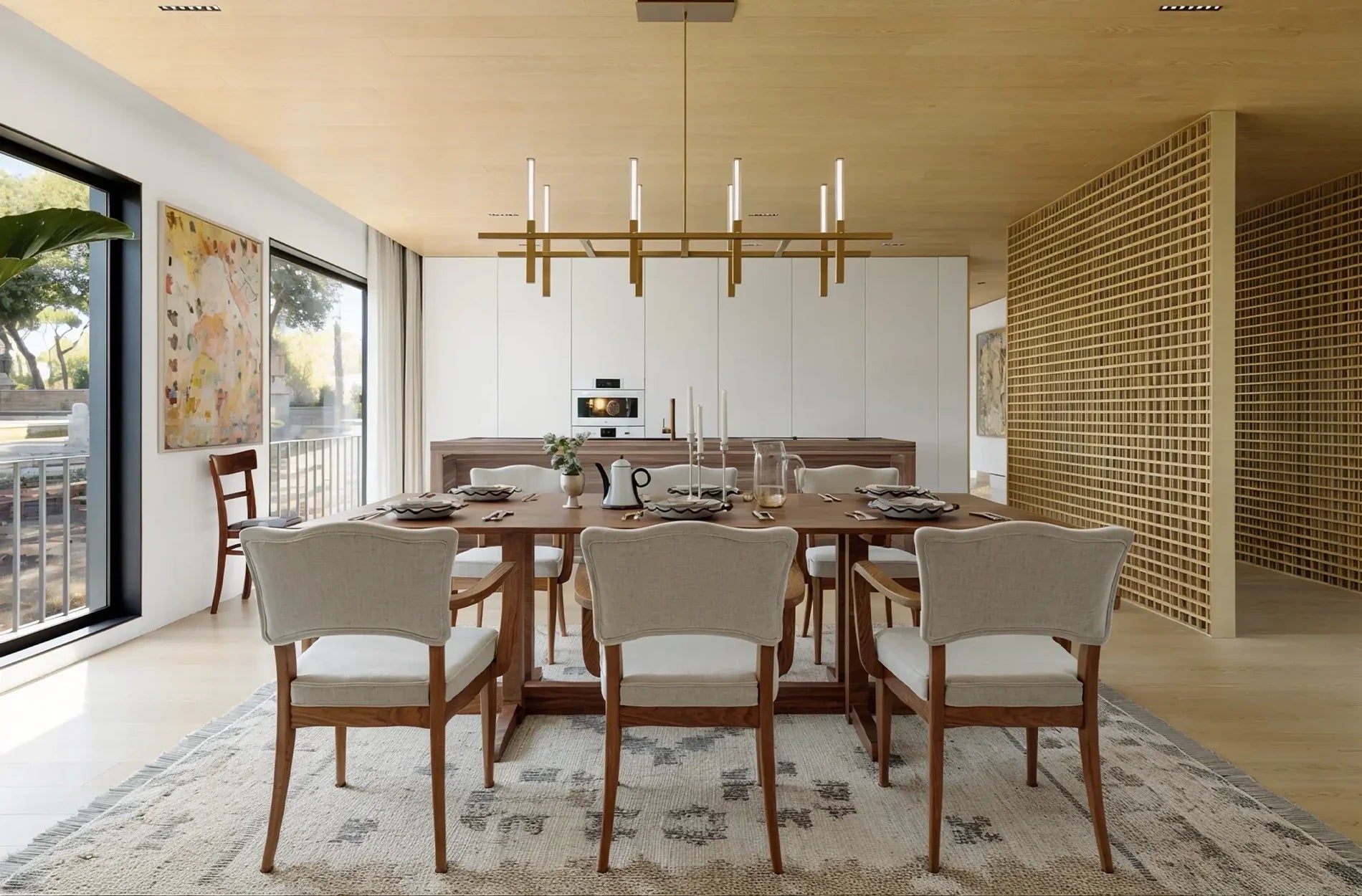 Palm Grove Residence — Dining in Light and Balance - ARDENEL