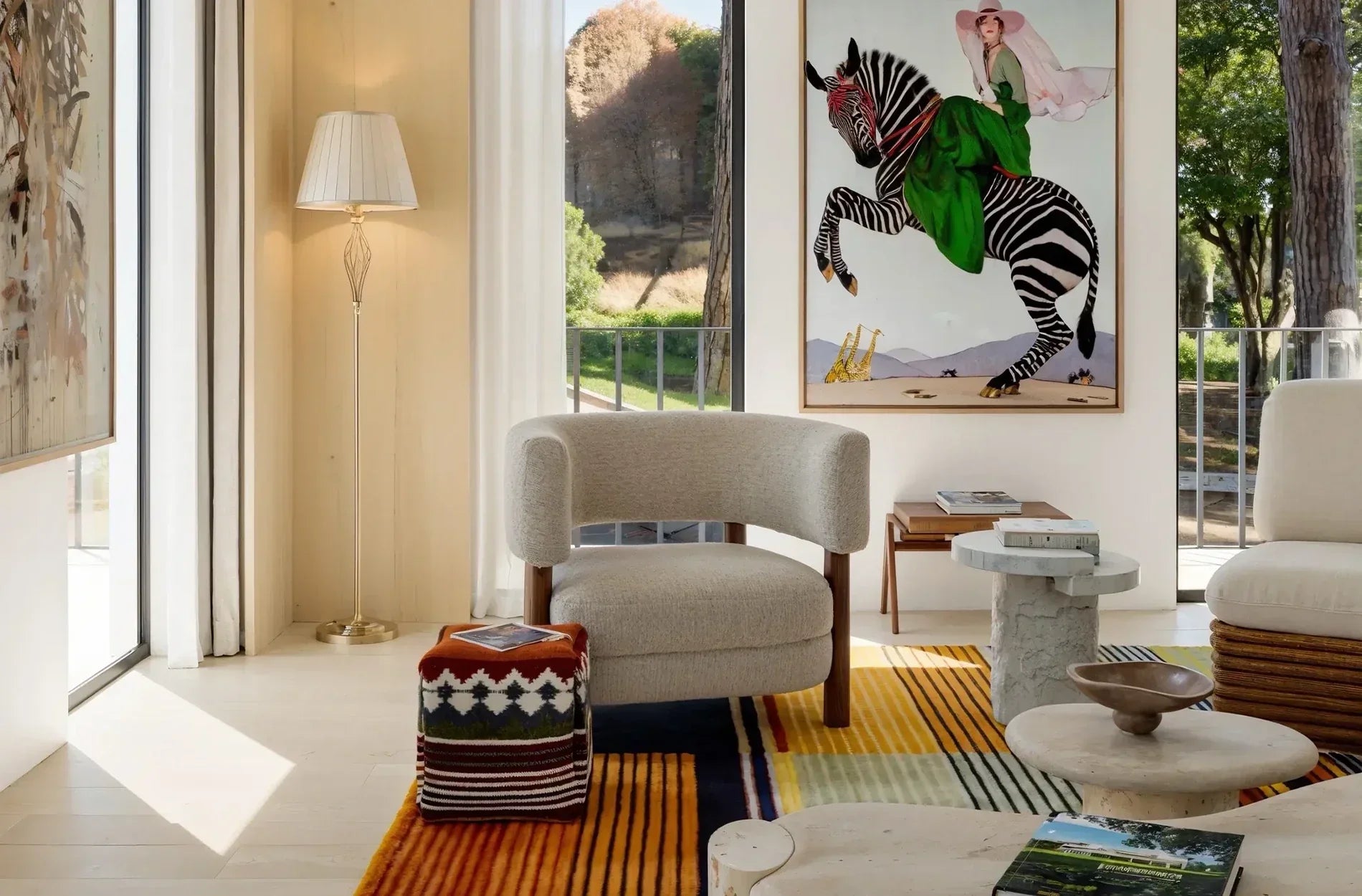 Santa Fe Residence — A Living Canvas of Color and Calm