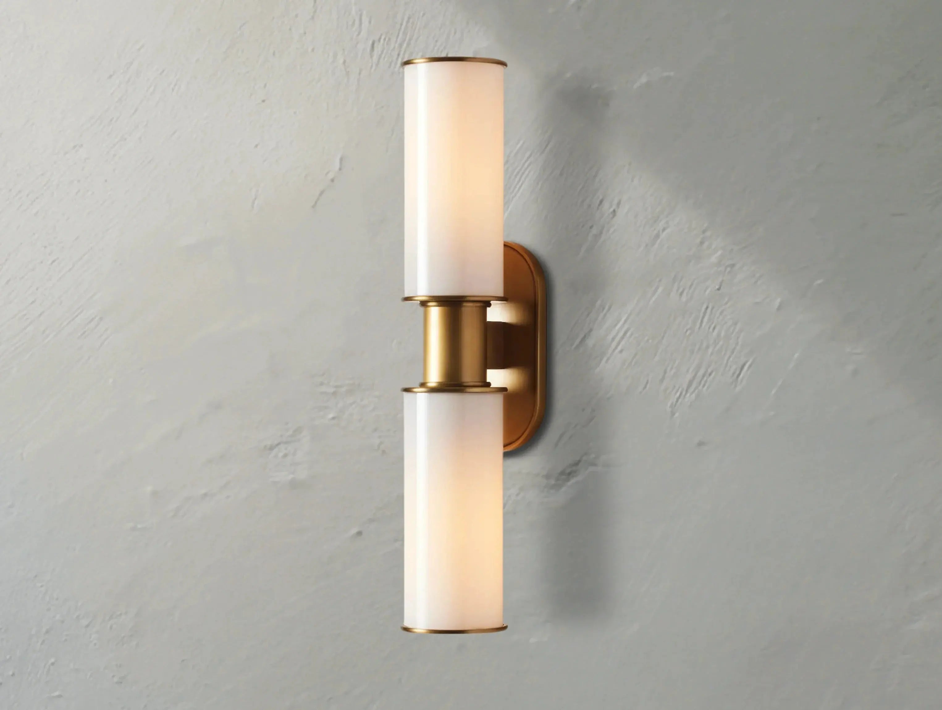Horlin Double Sconce in Milk ARDENEL