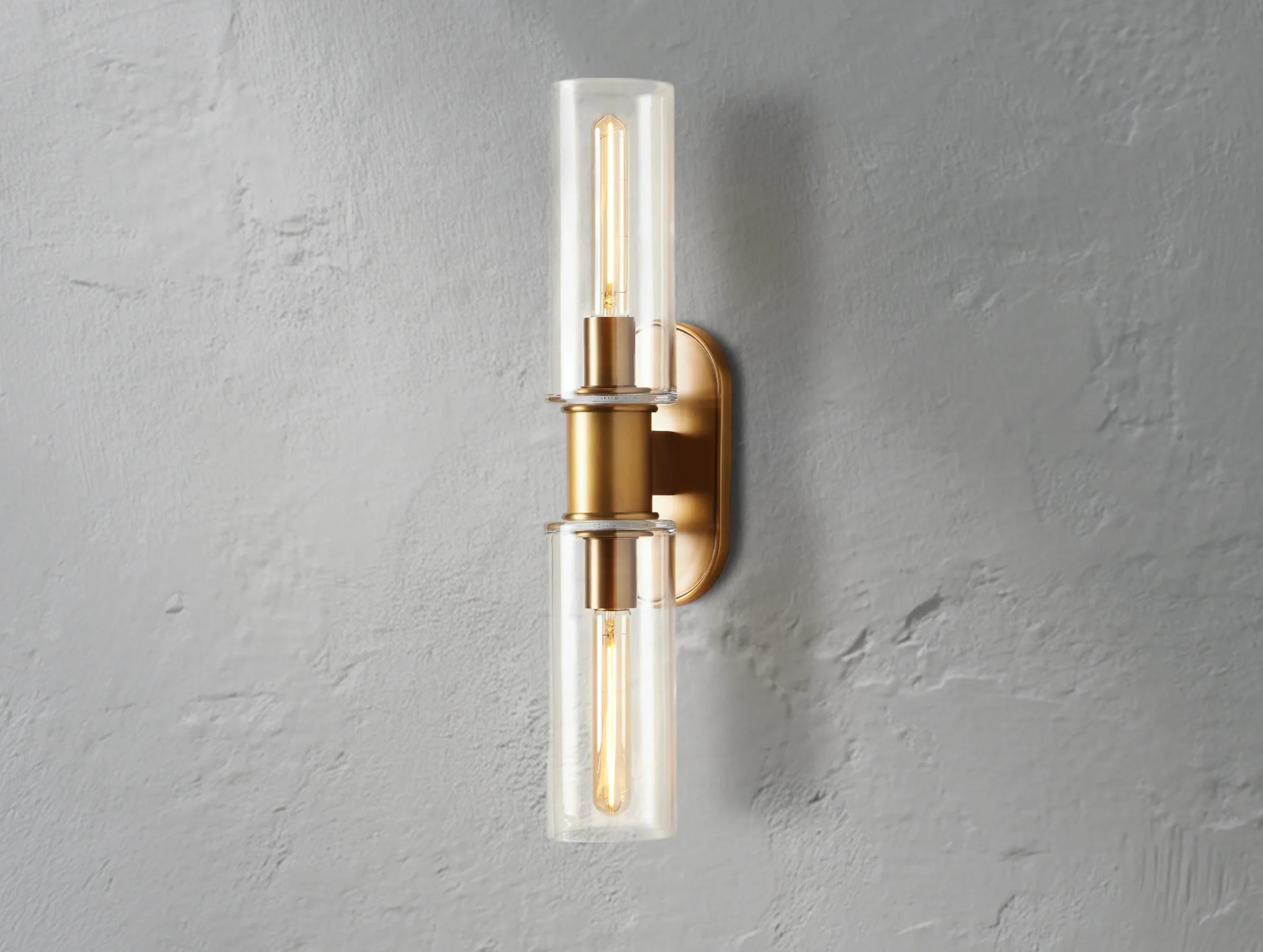 Horlin Double Sconce in Clear