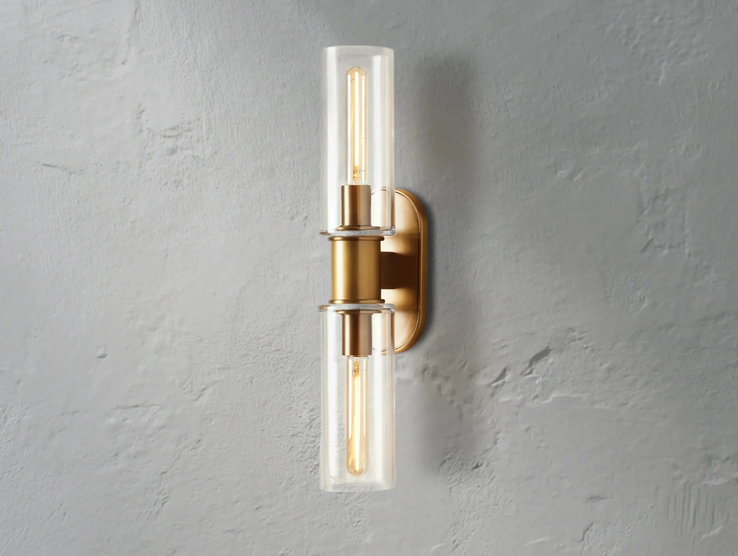 Horlin Double Sconce in Clear ARDENEL