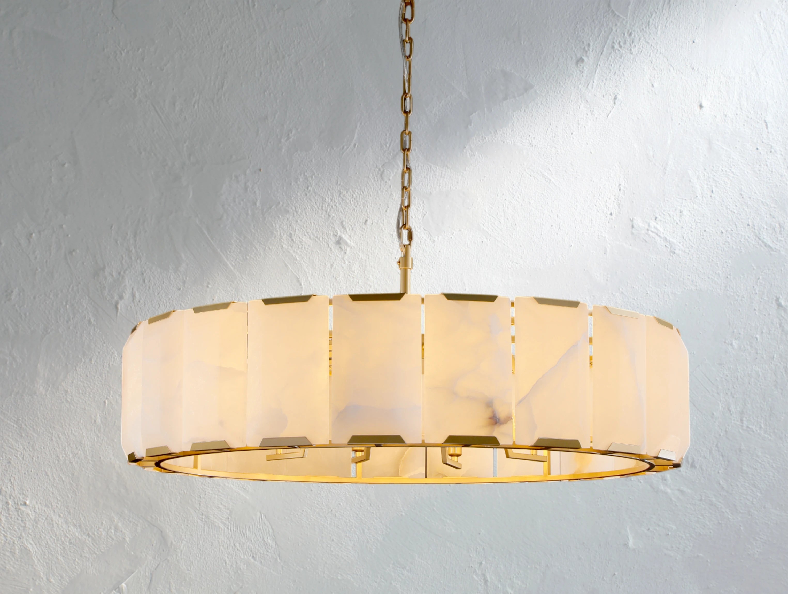 Valonne Calcite Round Chandelier ARDENEL