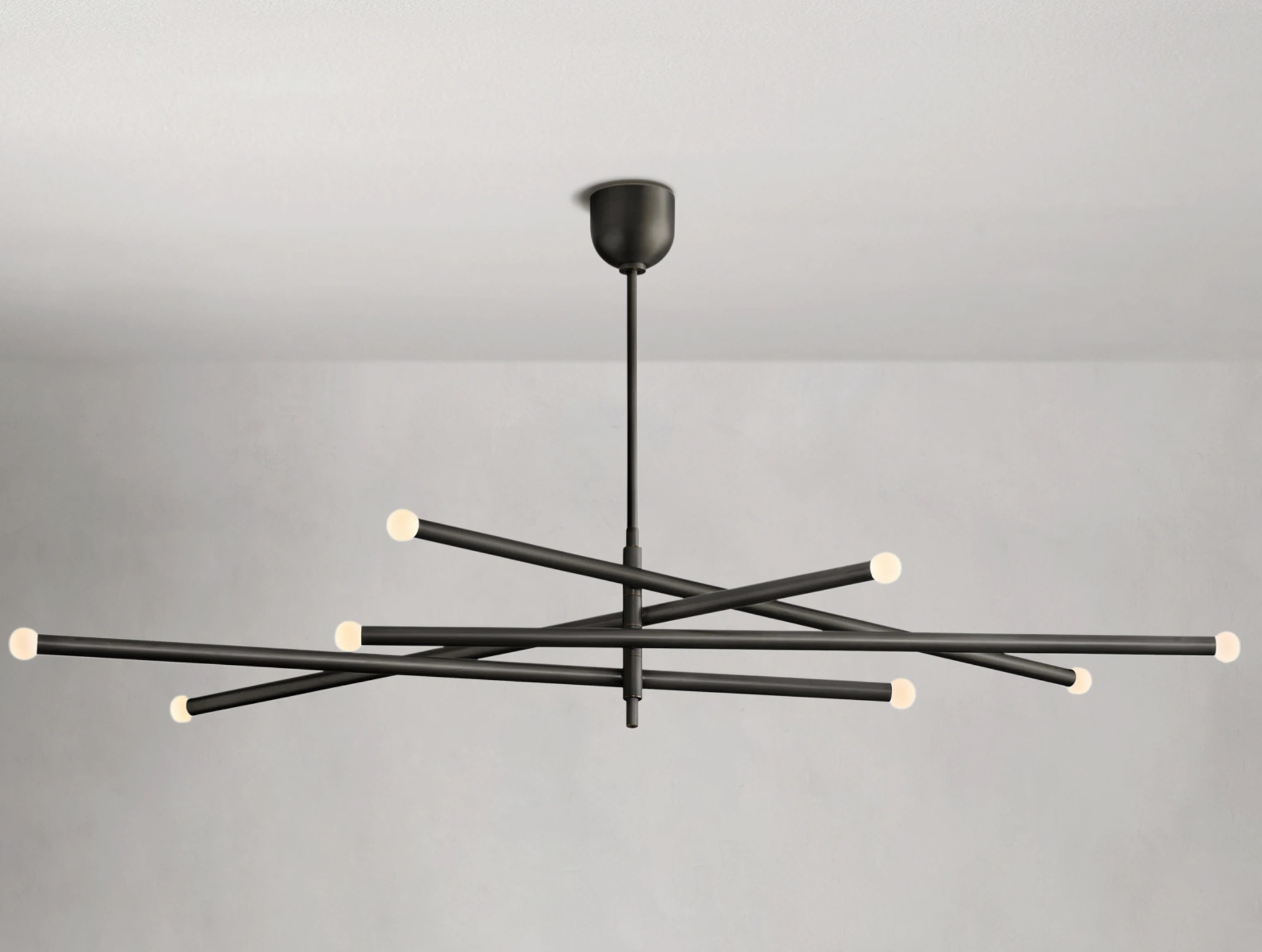 Roundseau 8-Light Mobile Etched Chandelier