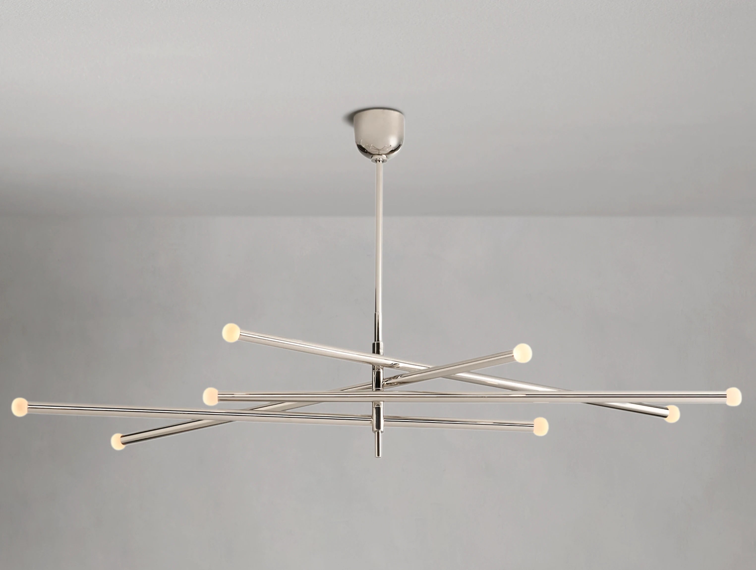 Roundseau 8-Light Mobile Etched Chandelier
