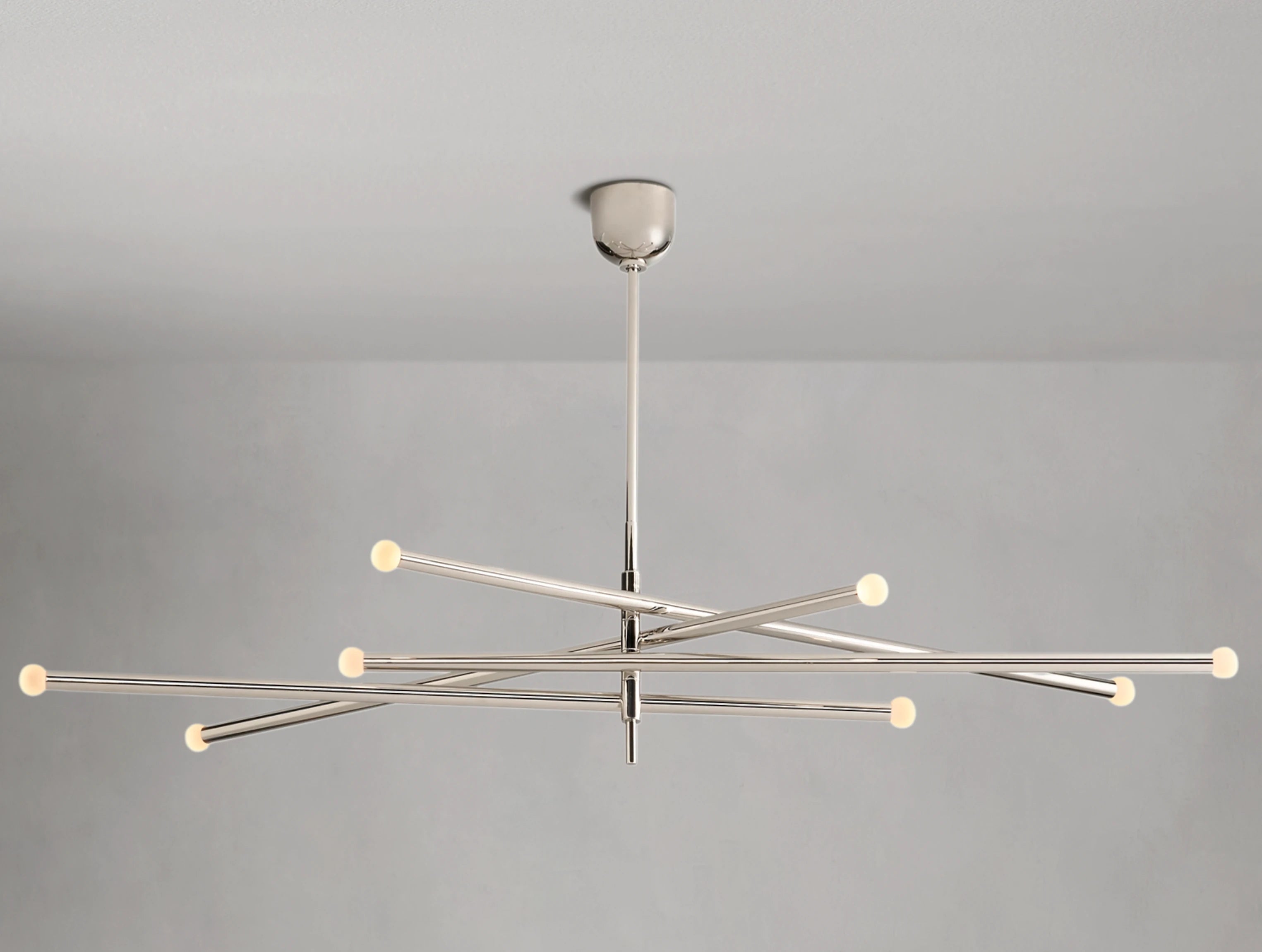 Roundseau 8-Light Mobile Etched Chandelier ARDENEL