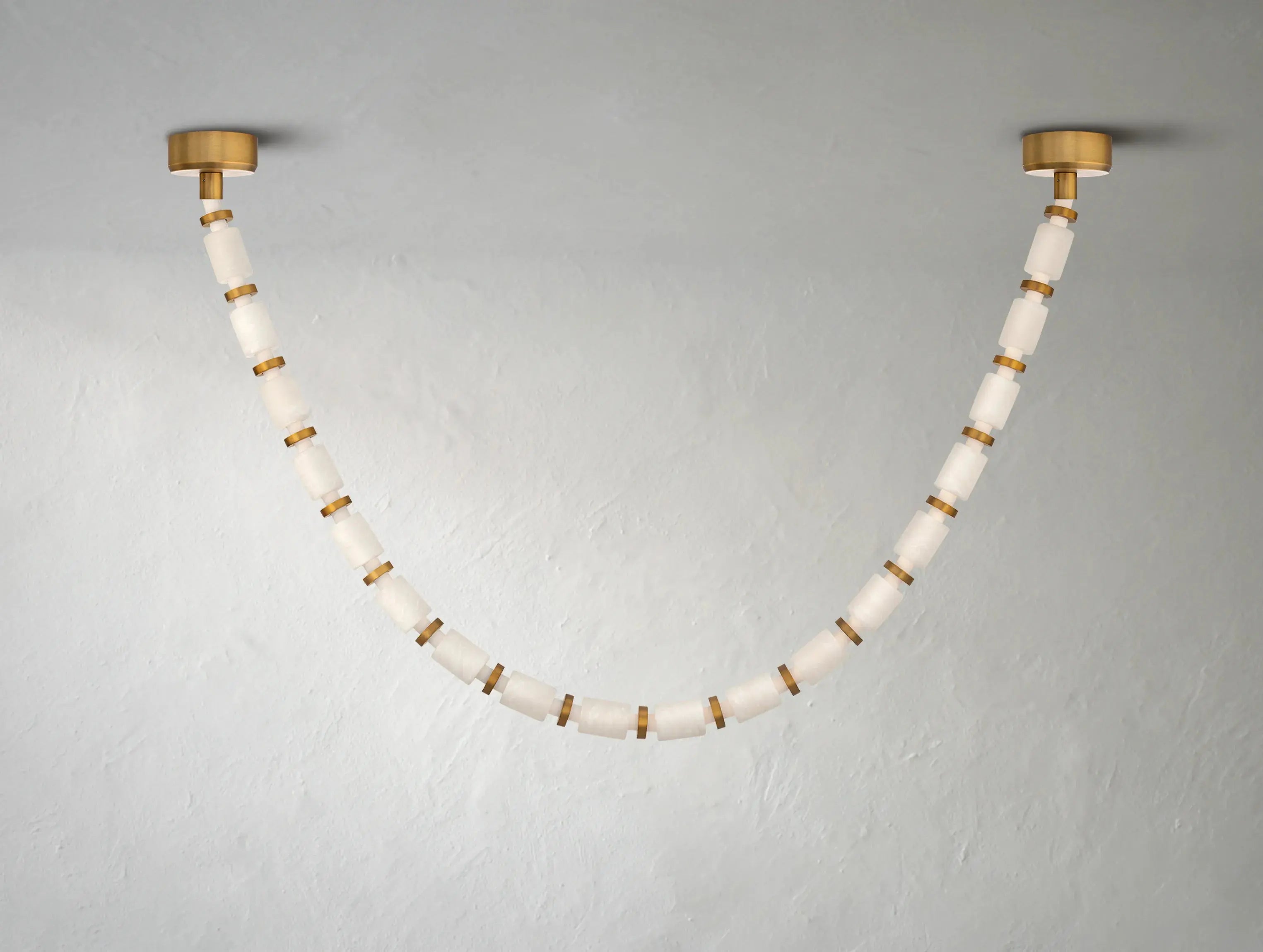 Elaris Chain Alabaster Chandelier ARDENEL