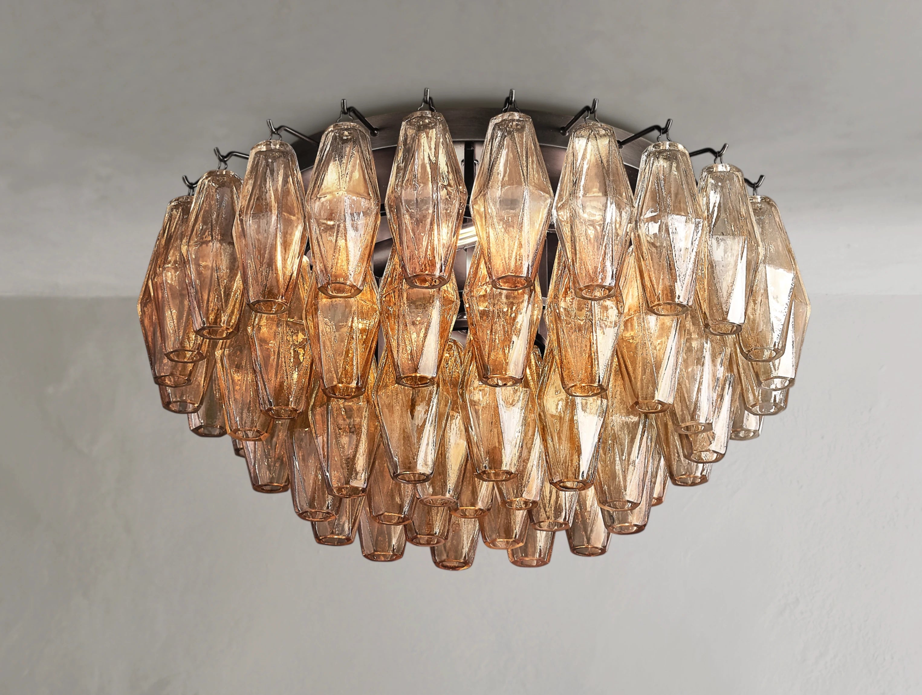 Jayara Glass Flushmount