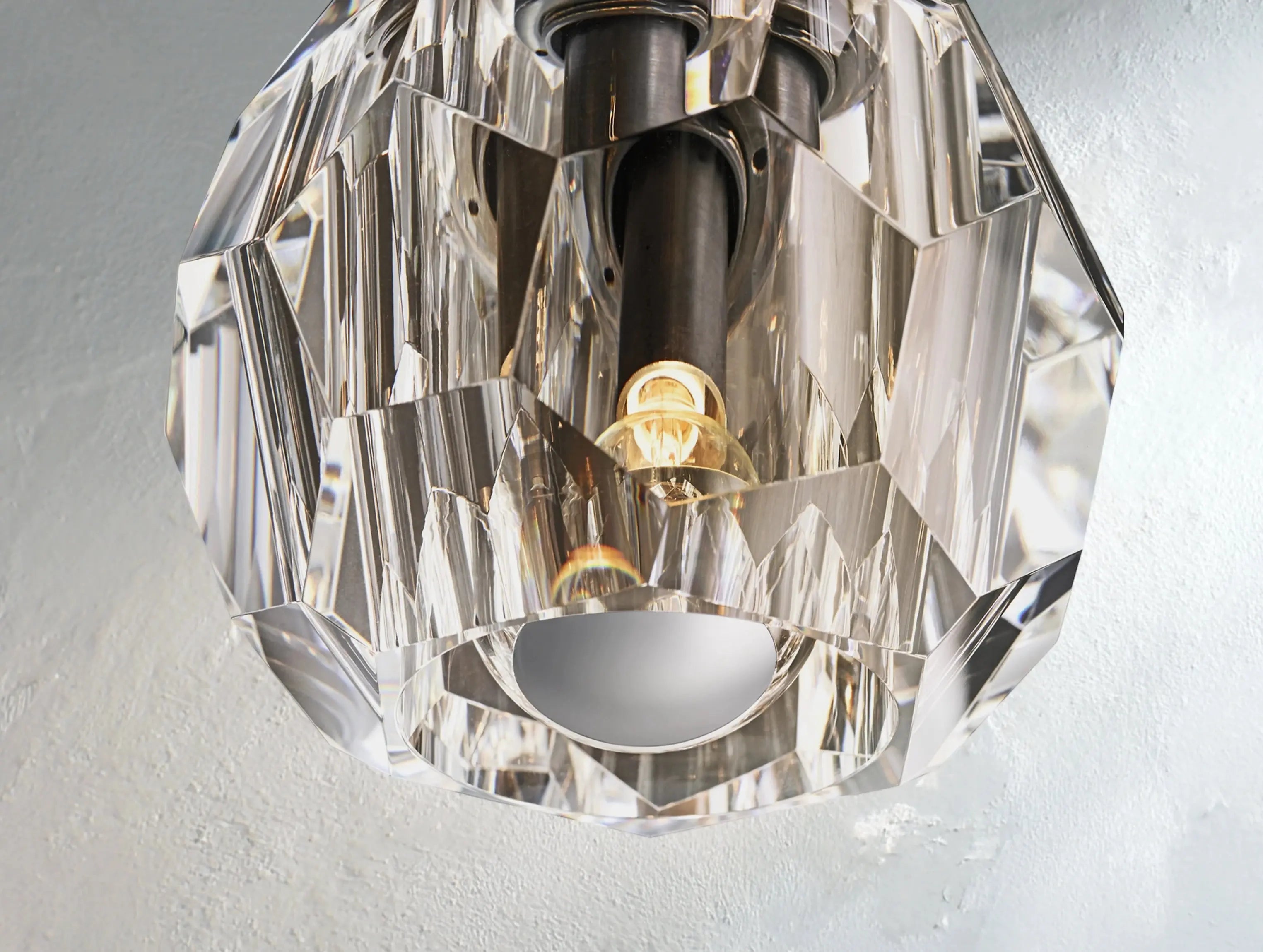 Orbital Cristal Glass Petite Flushmount ARDENEL