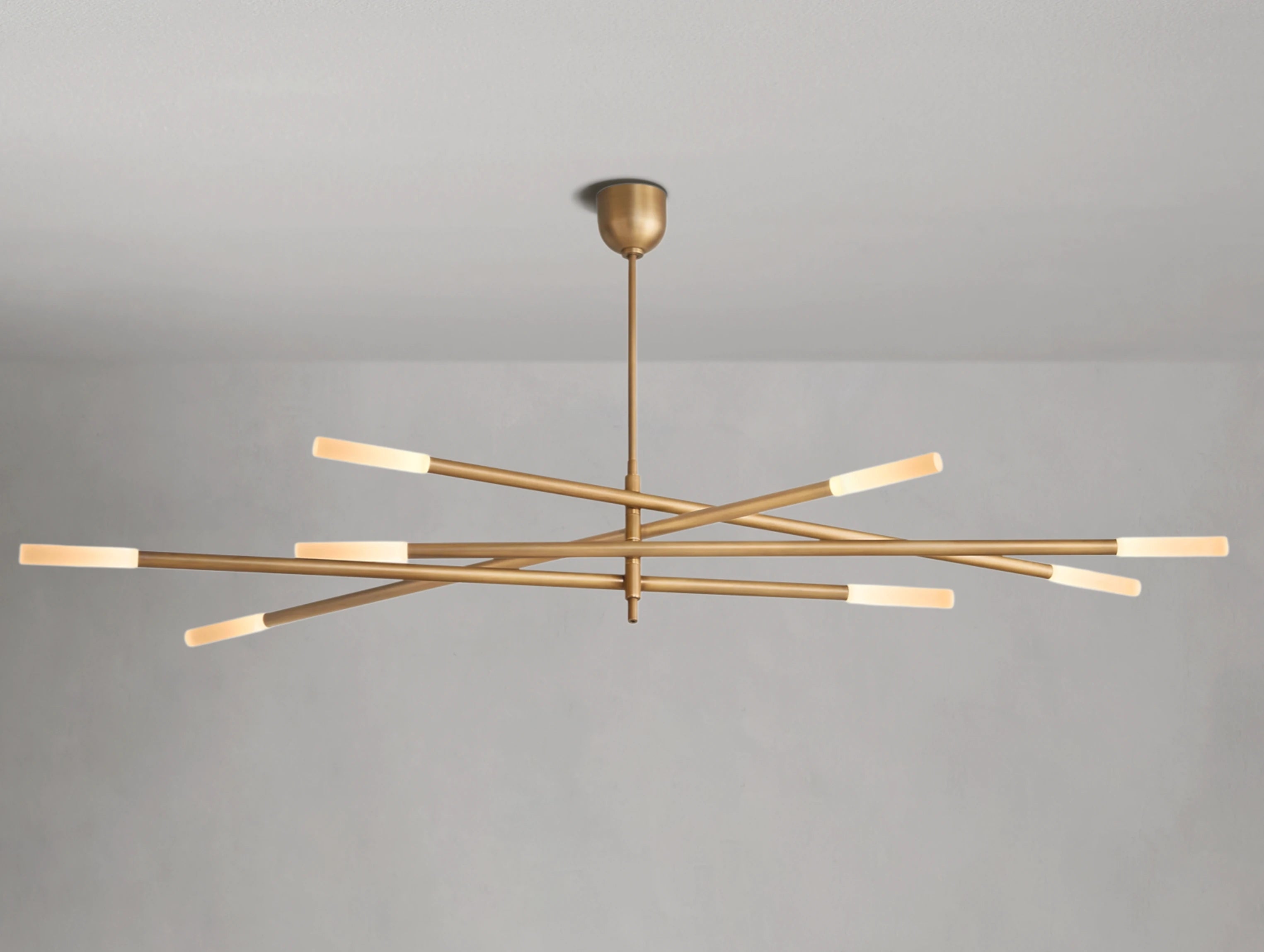 Roundseau 8-Light Mobile Etched Chandelier ARDENEL