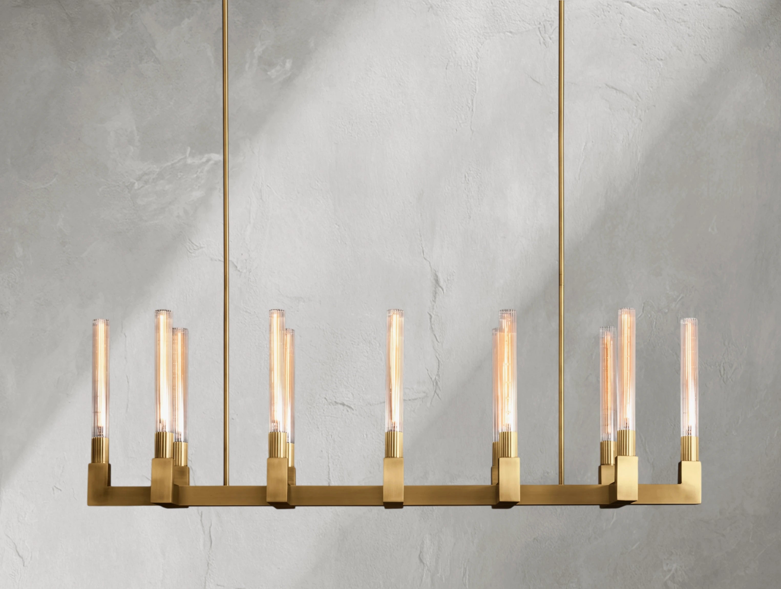 Cannela Linear Chandelier