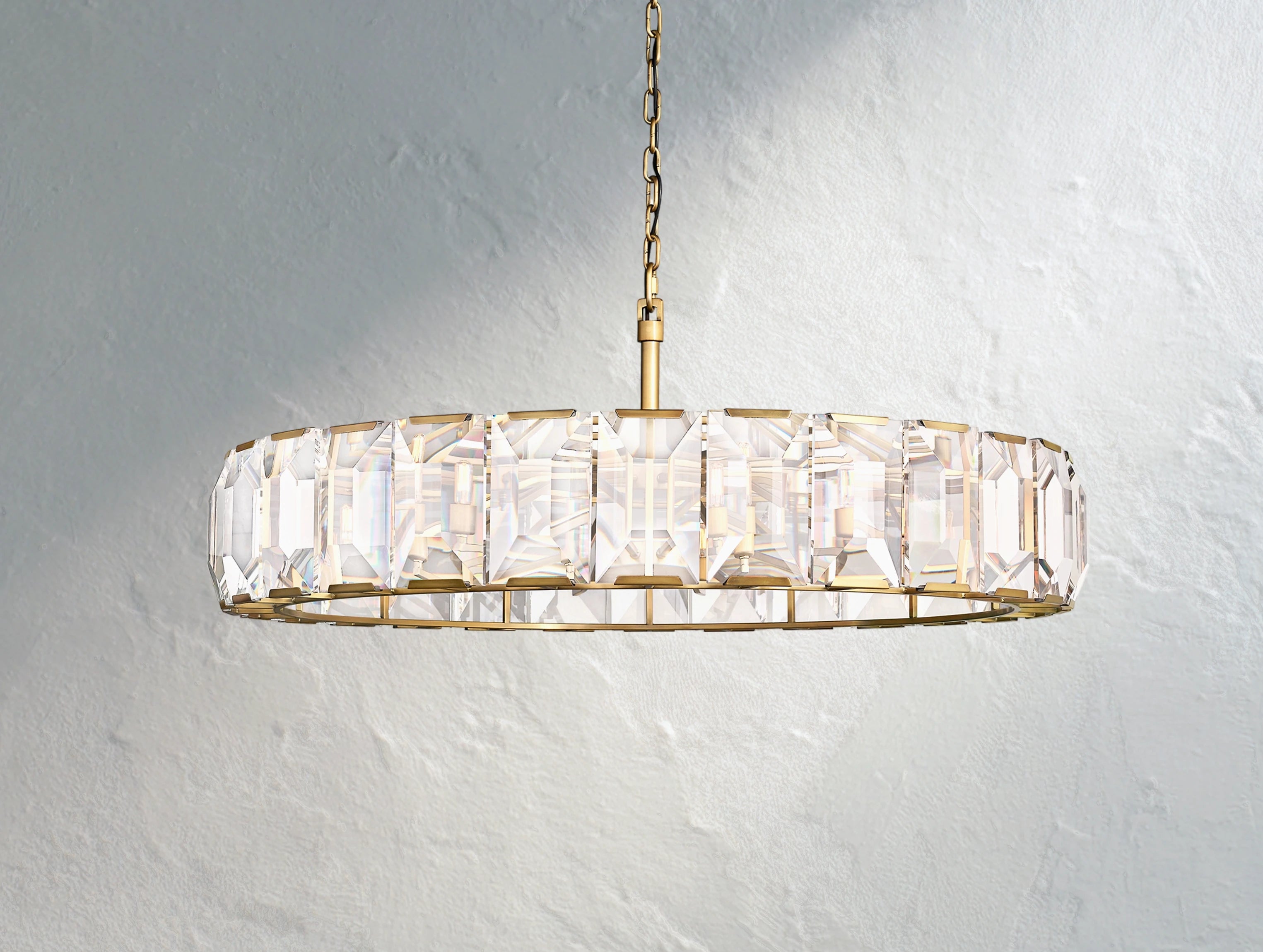 Valonne Crystal Round Chandelier ARDENEL