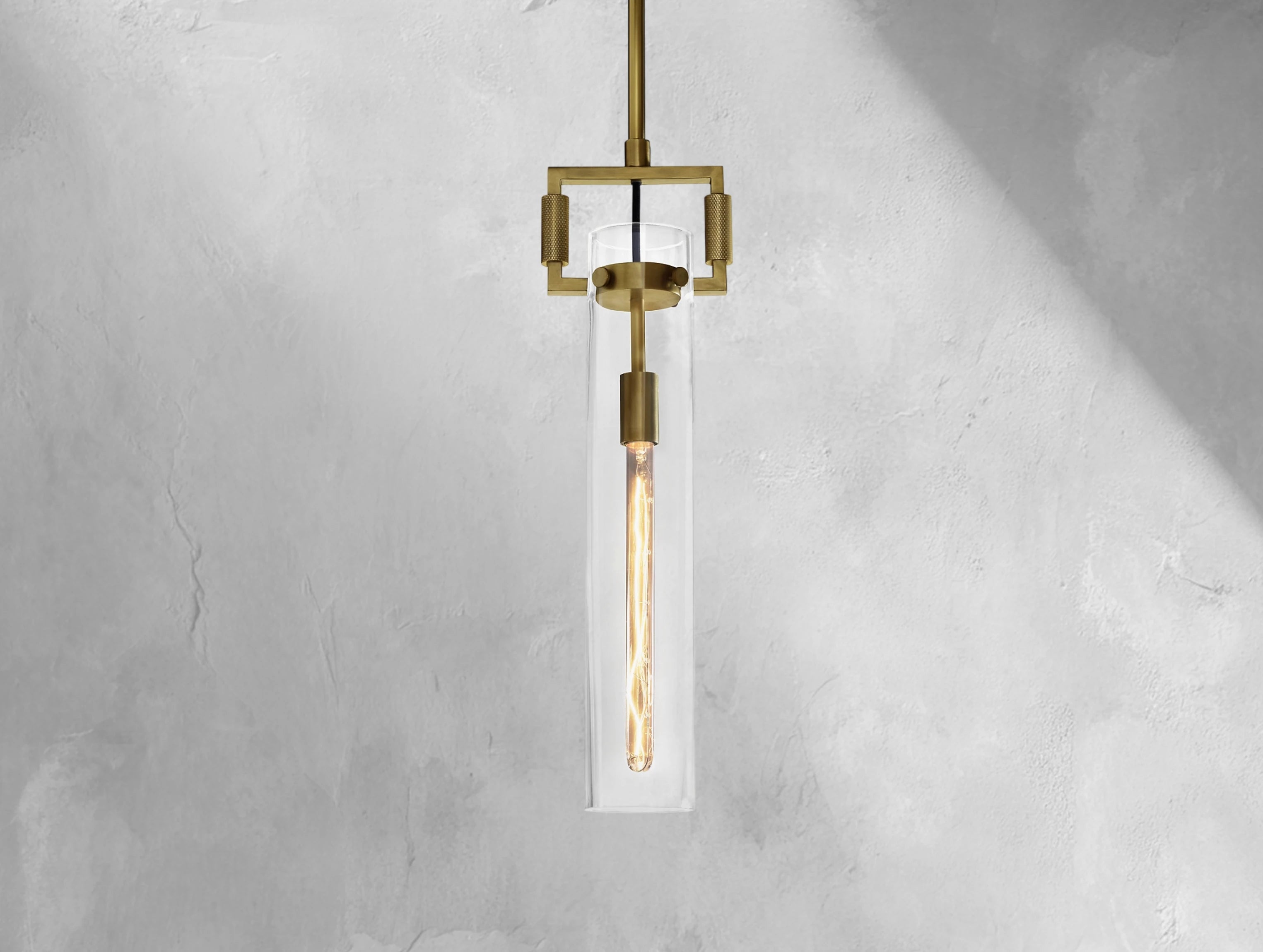 Mechanic Glass Cylinder Pendant ARDENEL