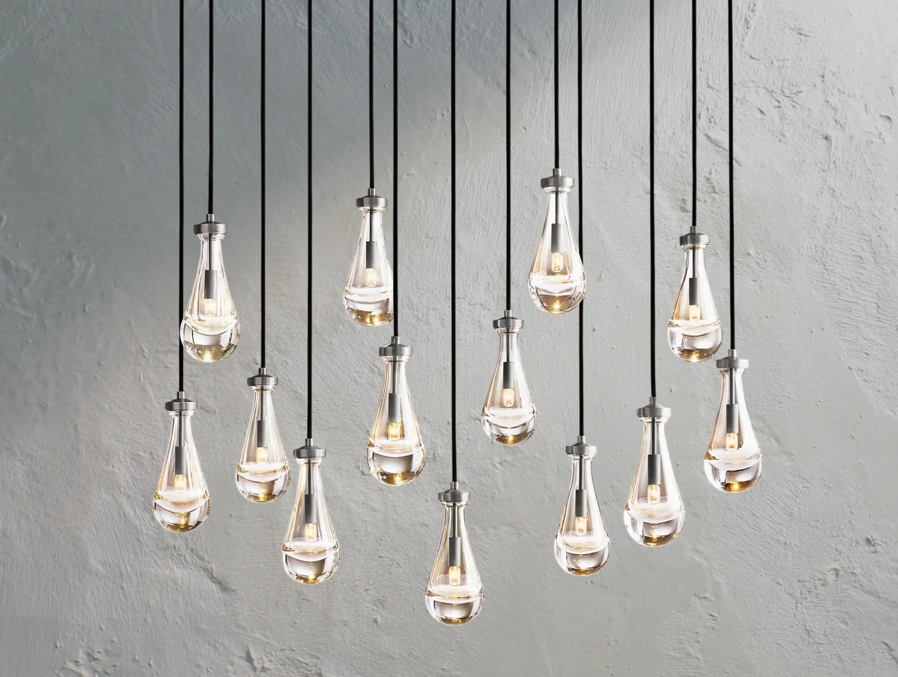 Rainfall Rectangular Chandelier ARDENEL