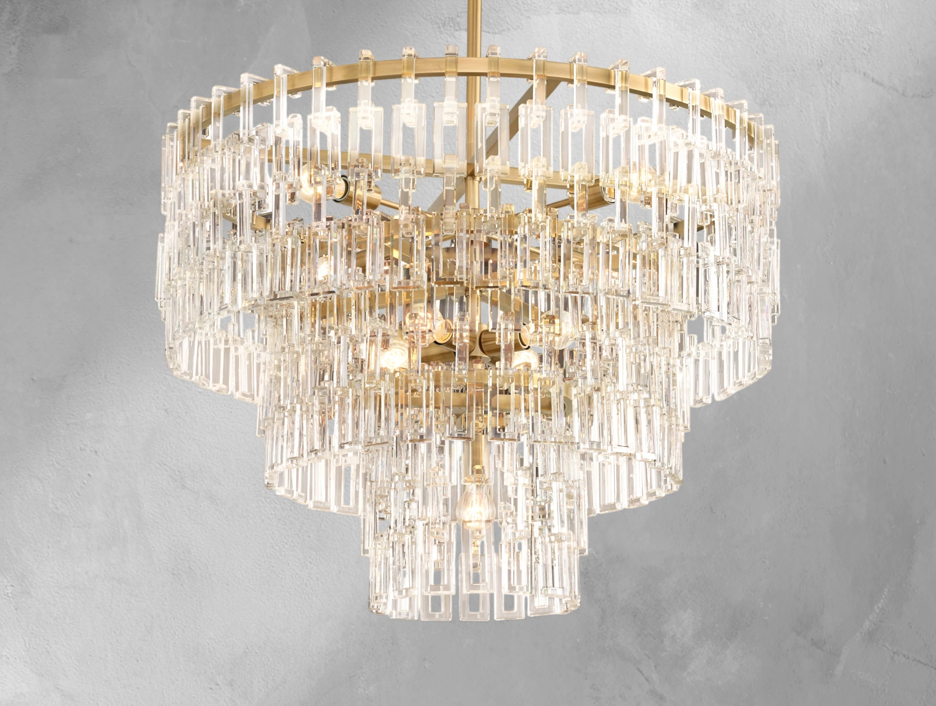 Marinette Tiered Round Chandelier ARDENEL