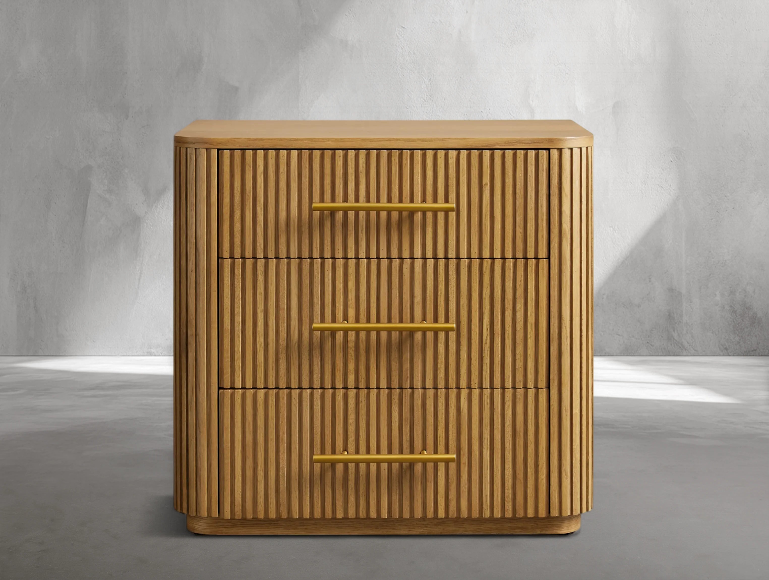 Rolphin Wood Nightstand ARDENEL