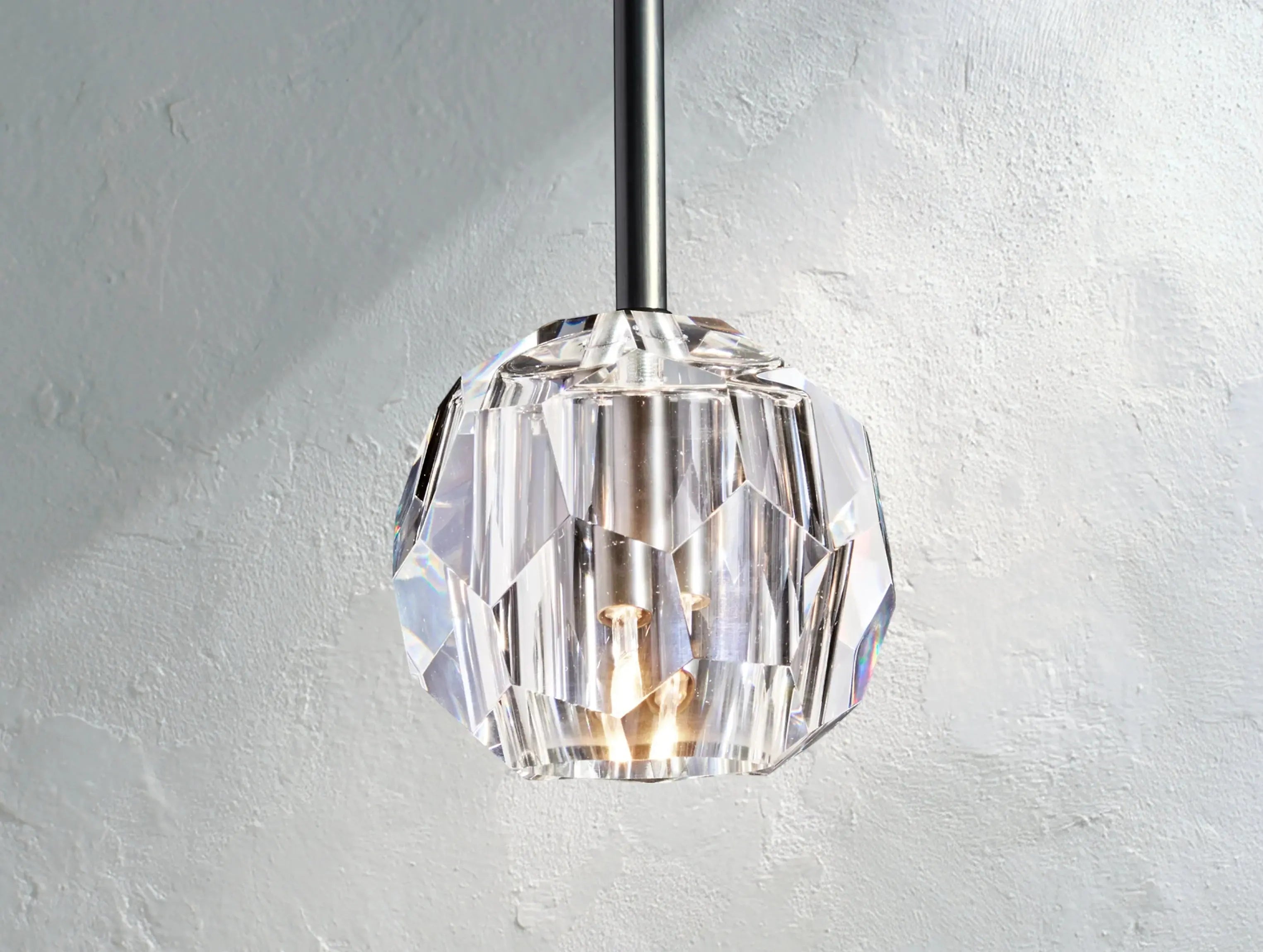Orbital Cristal Glass Rod Pendant ARDENEL