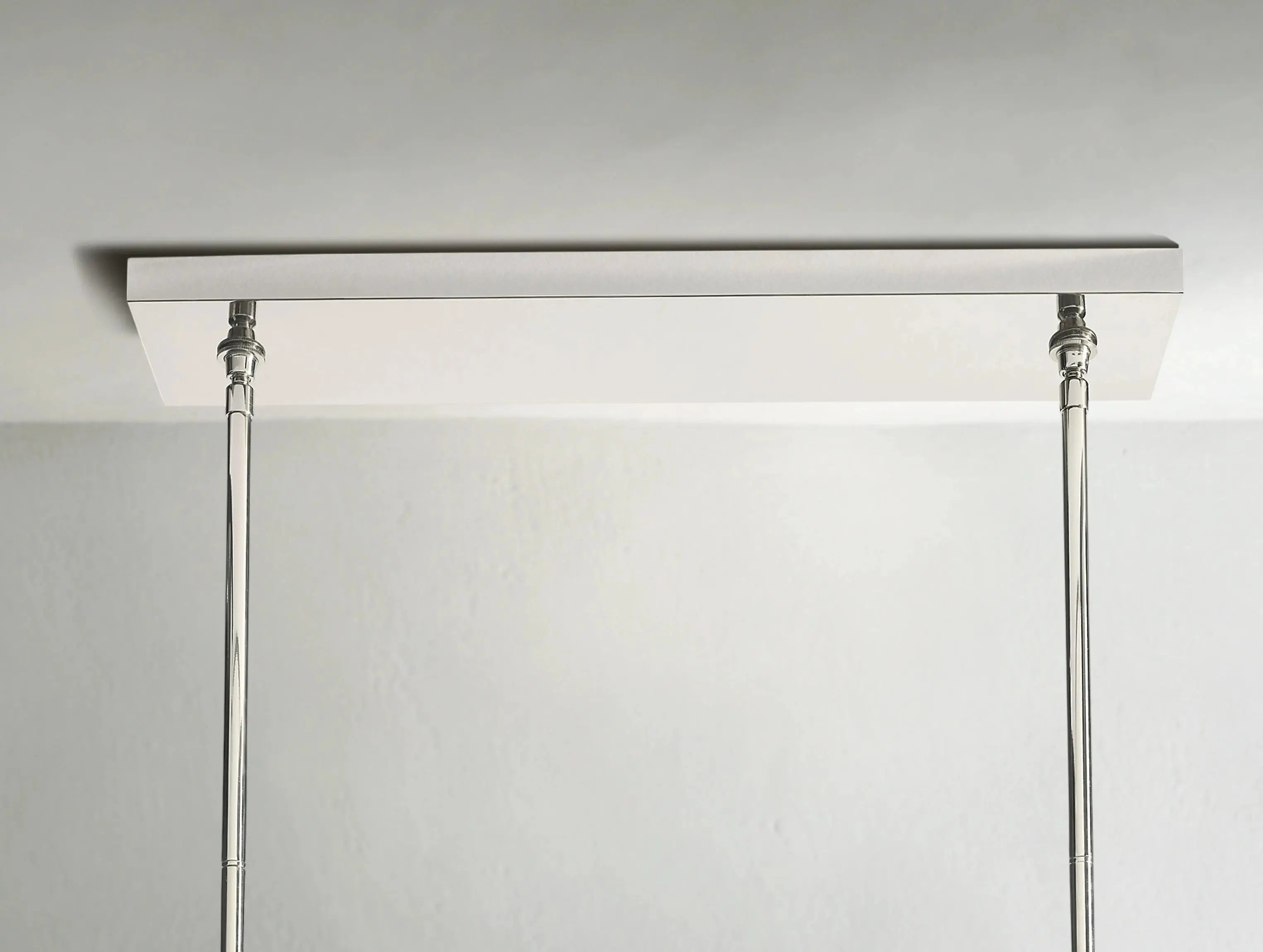 Orbital Cristal Glass Double Linear Chandelier ARDENEL