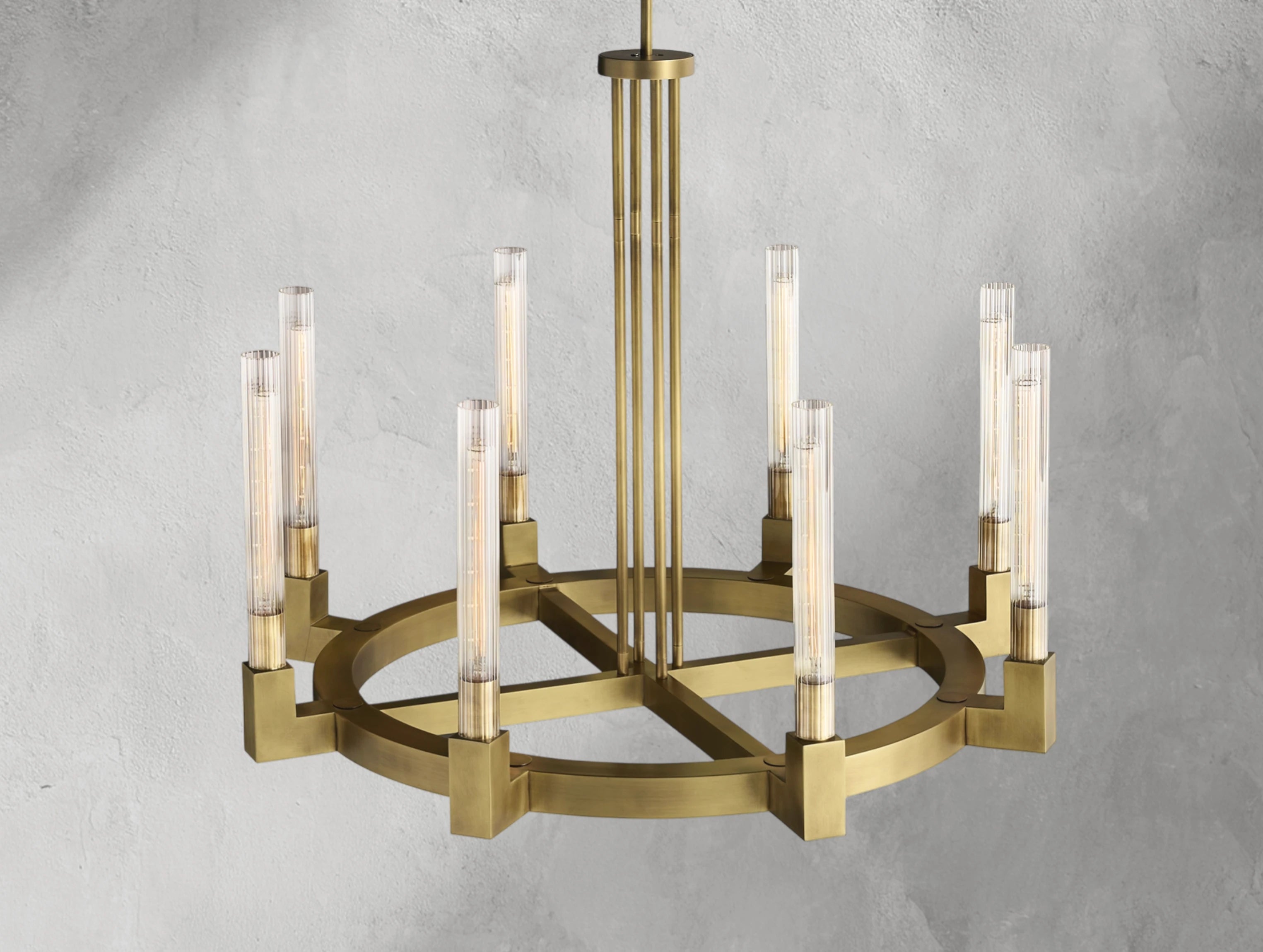 Cannela Round Chandelier ARDENEL