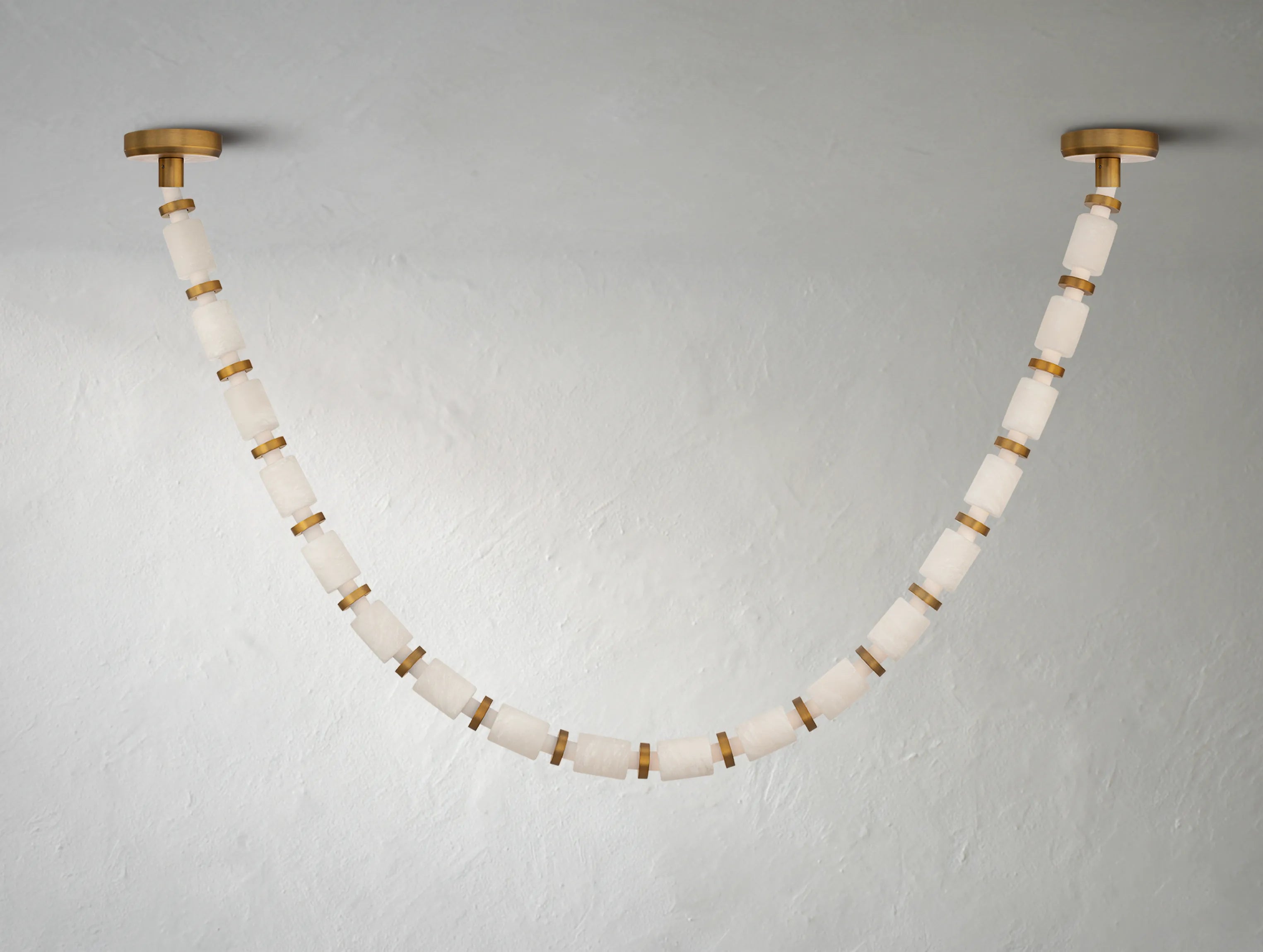 Elaris Chain Alabaster Chandelier