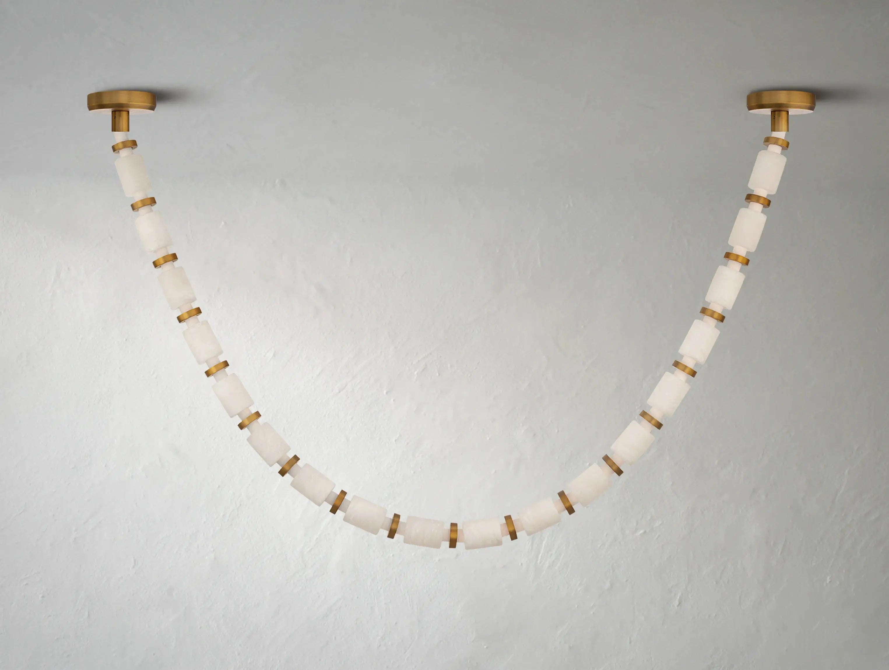 Elaris Chain Alabaster Chandelier ARDENEL