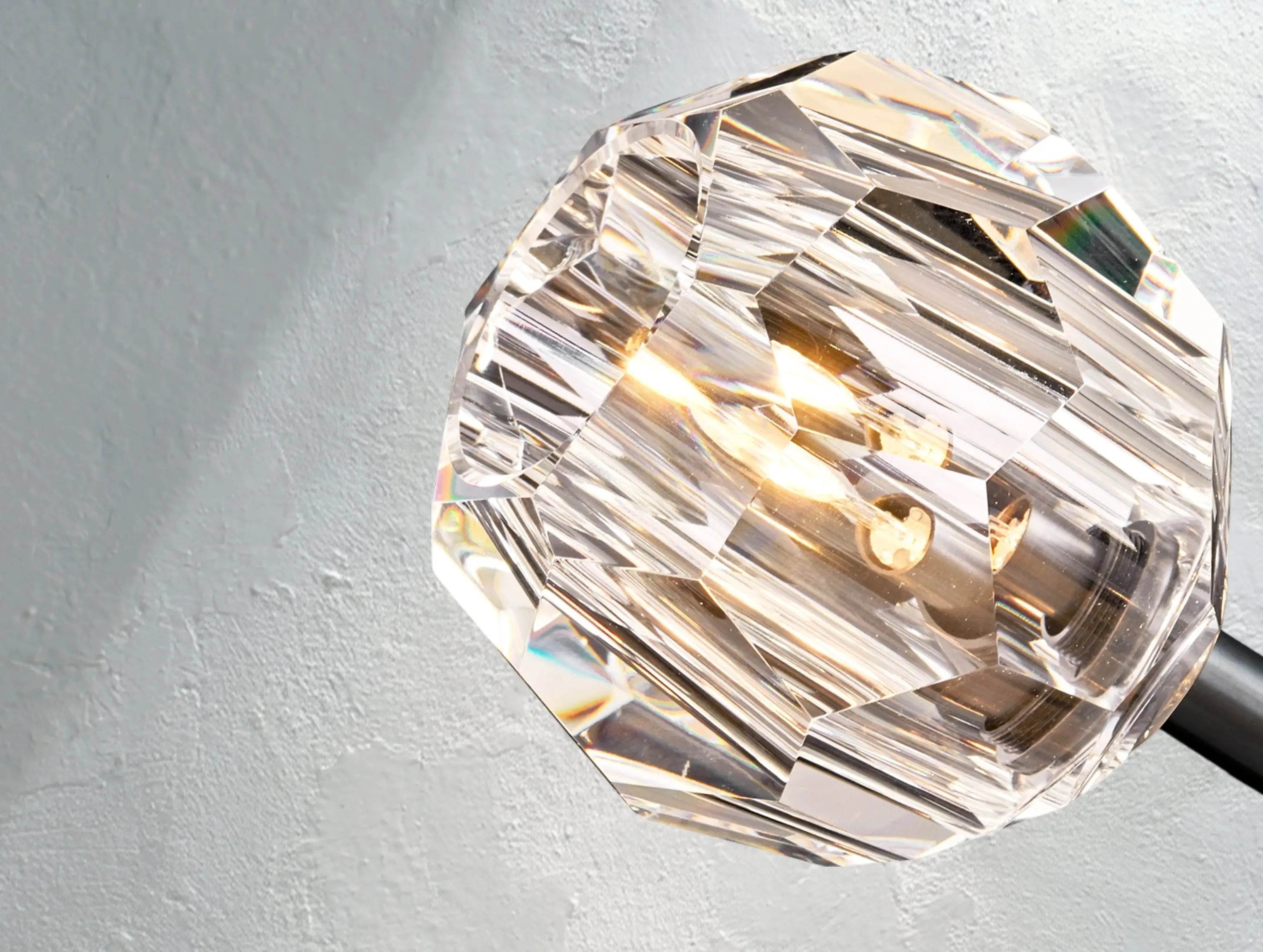 Orbital Cristal Glass Rod Pendant ARDENEL