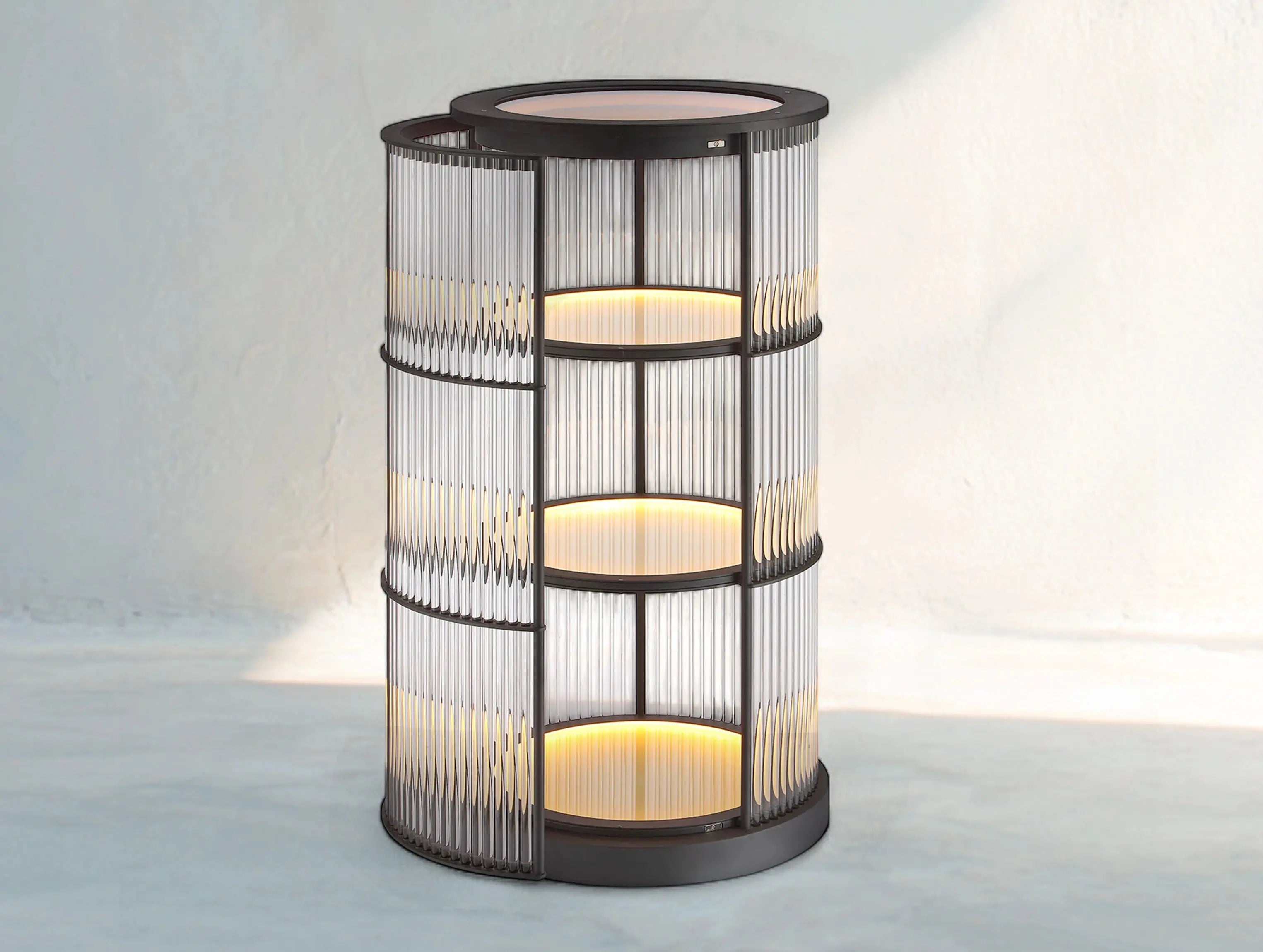 Rotis Round Bar Cabinet ARDENEL