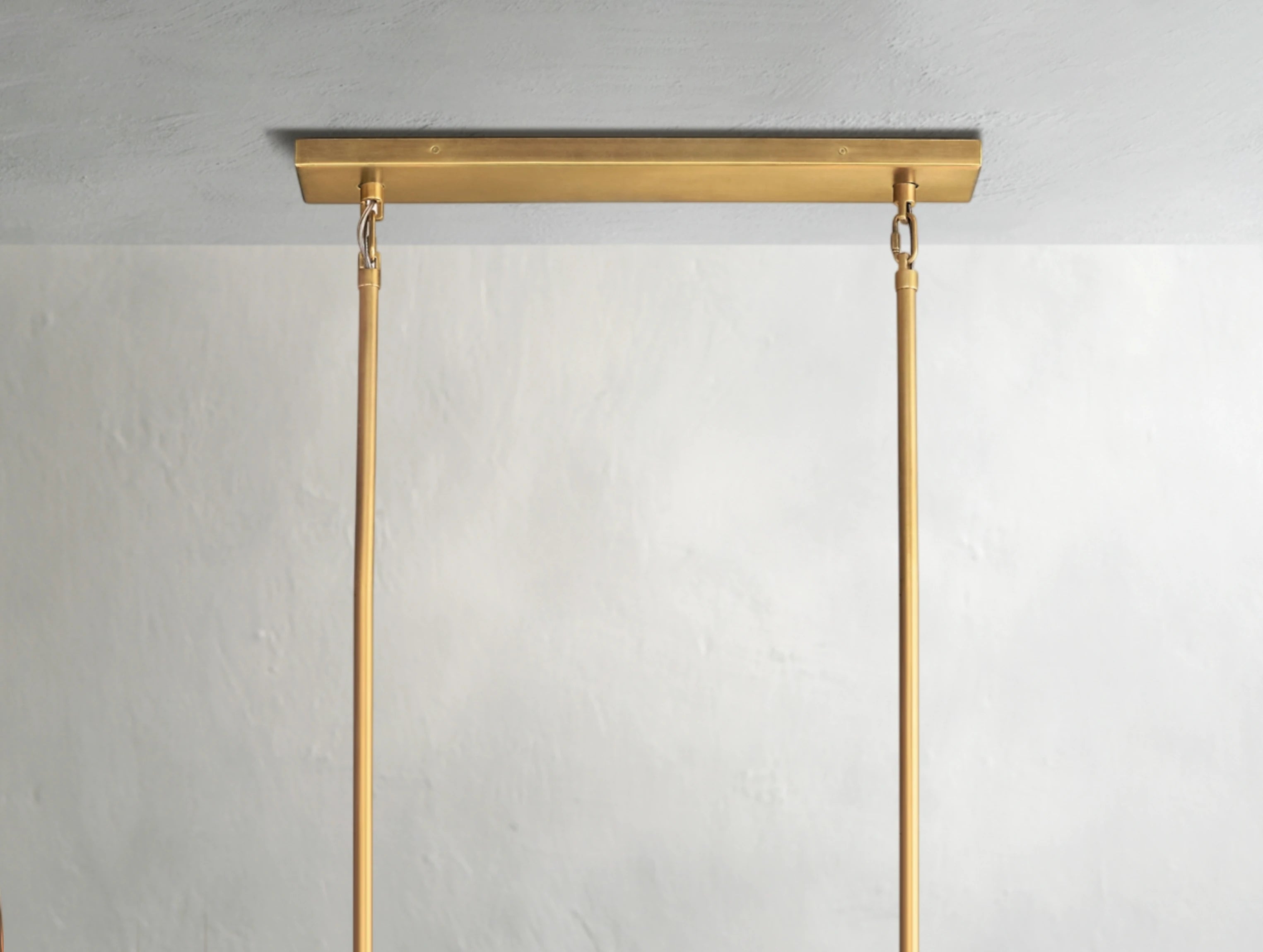 Jayara Glass Tiered Rectangular Chandelier ARDENEL