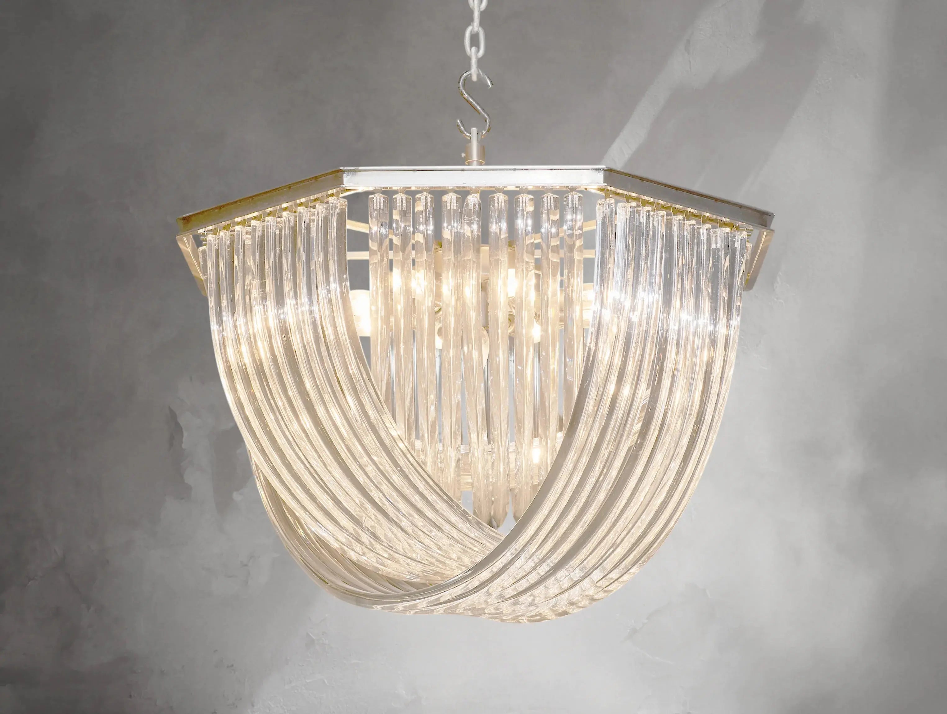 Vetro Arc Chandelier ARDENEL