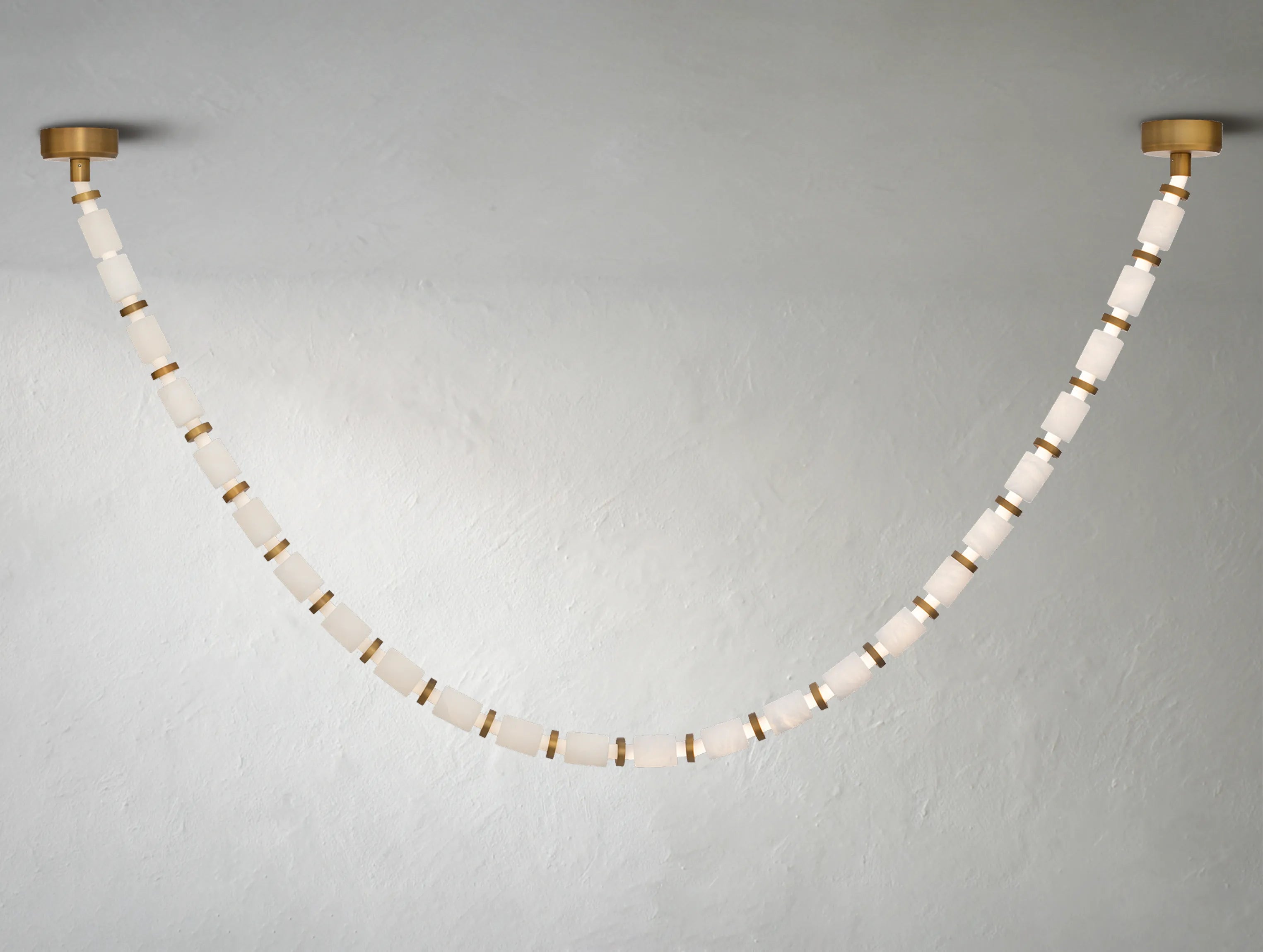 Elaris Chain Alabaster Chandelier