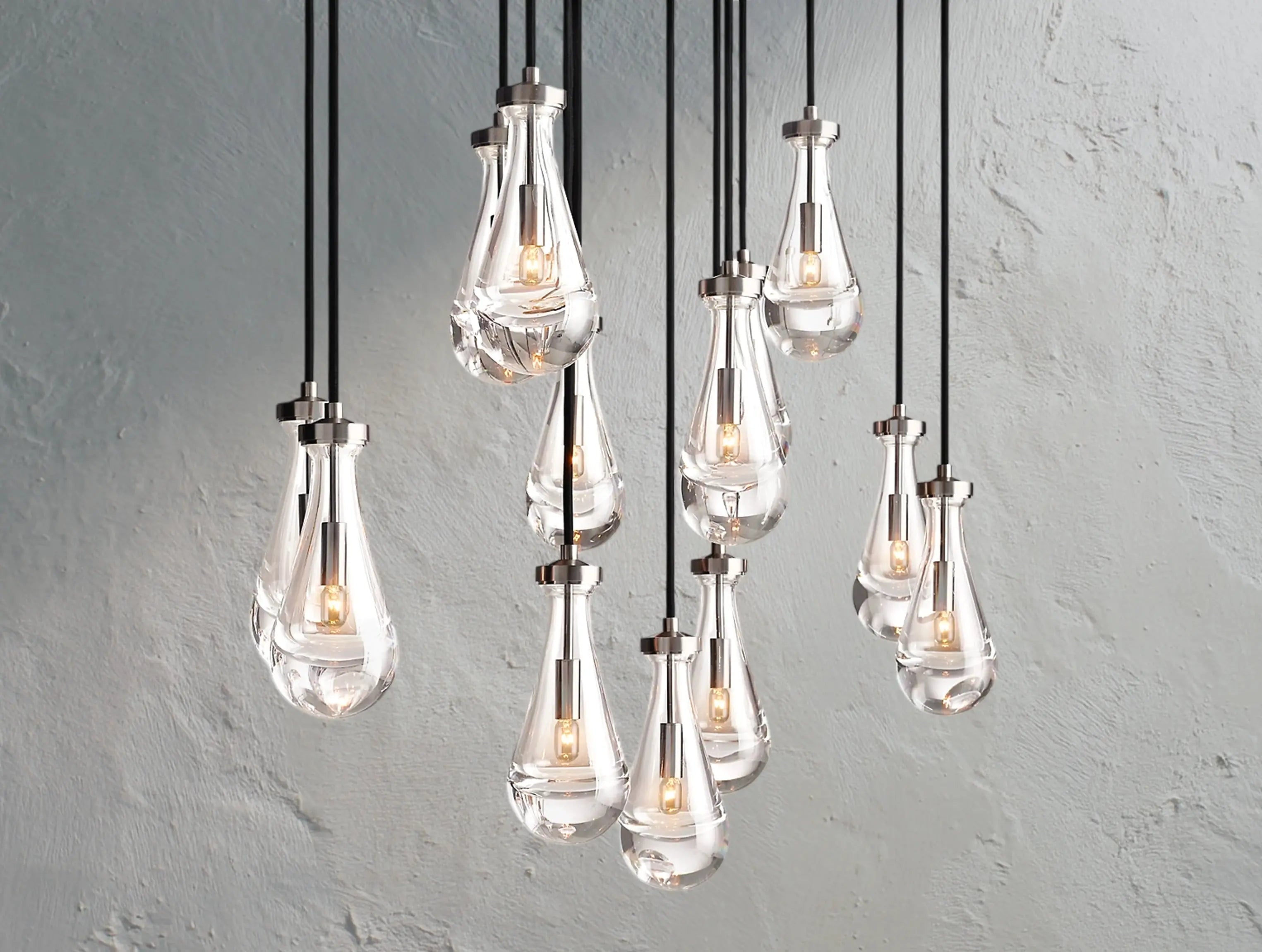 Rainfall Rectangular Chandelier ARDENEL