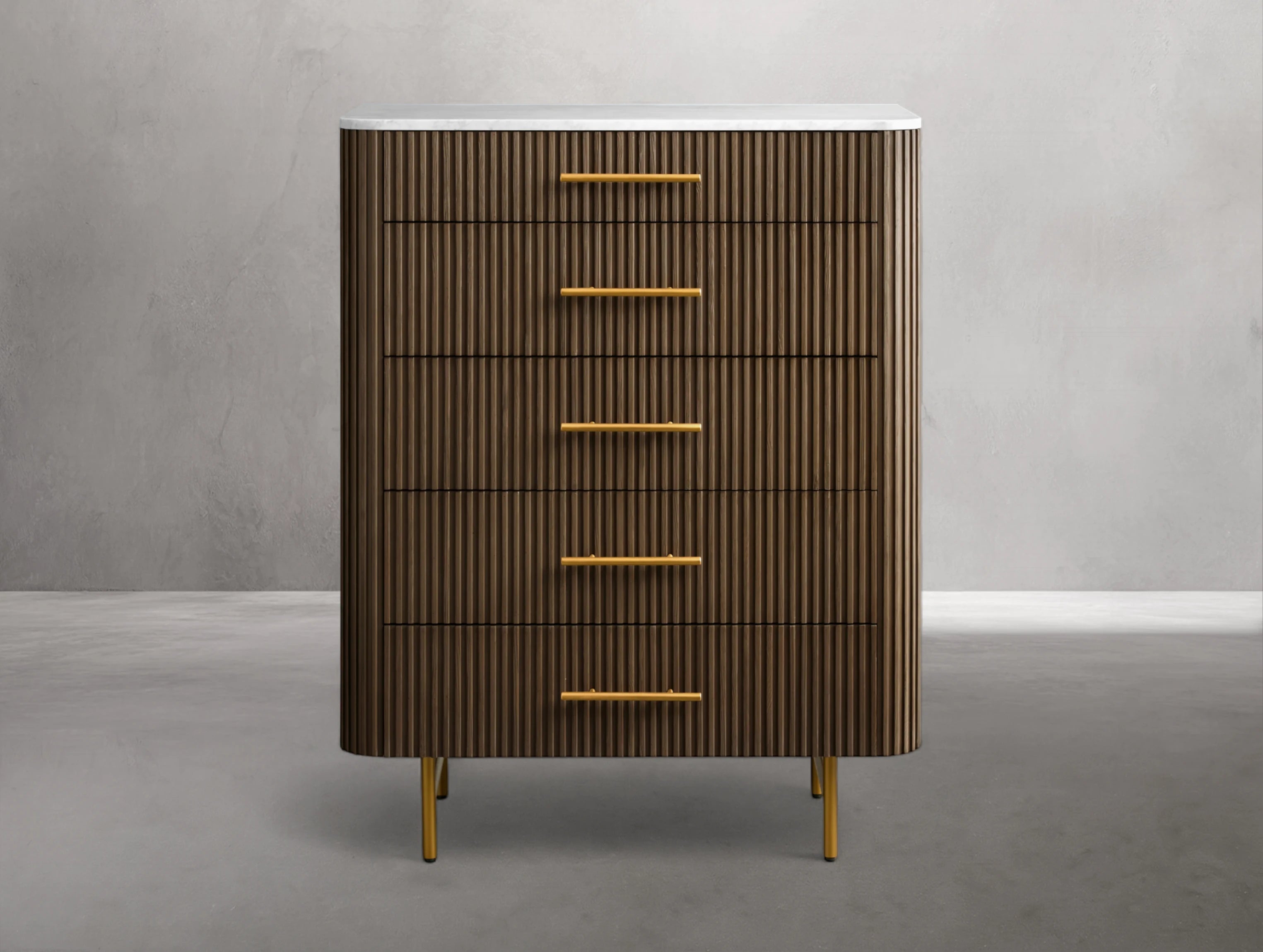 Rolphin Five-Drawer Dresser ARDENEL