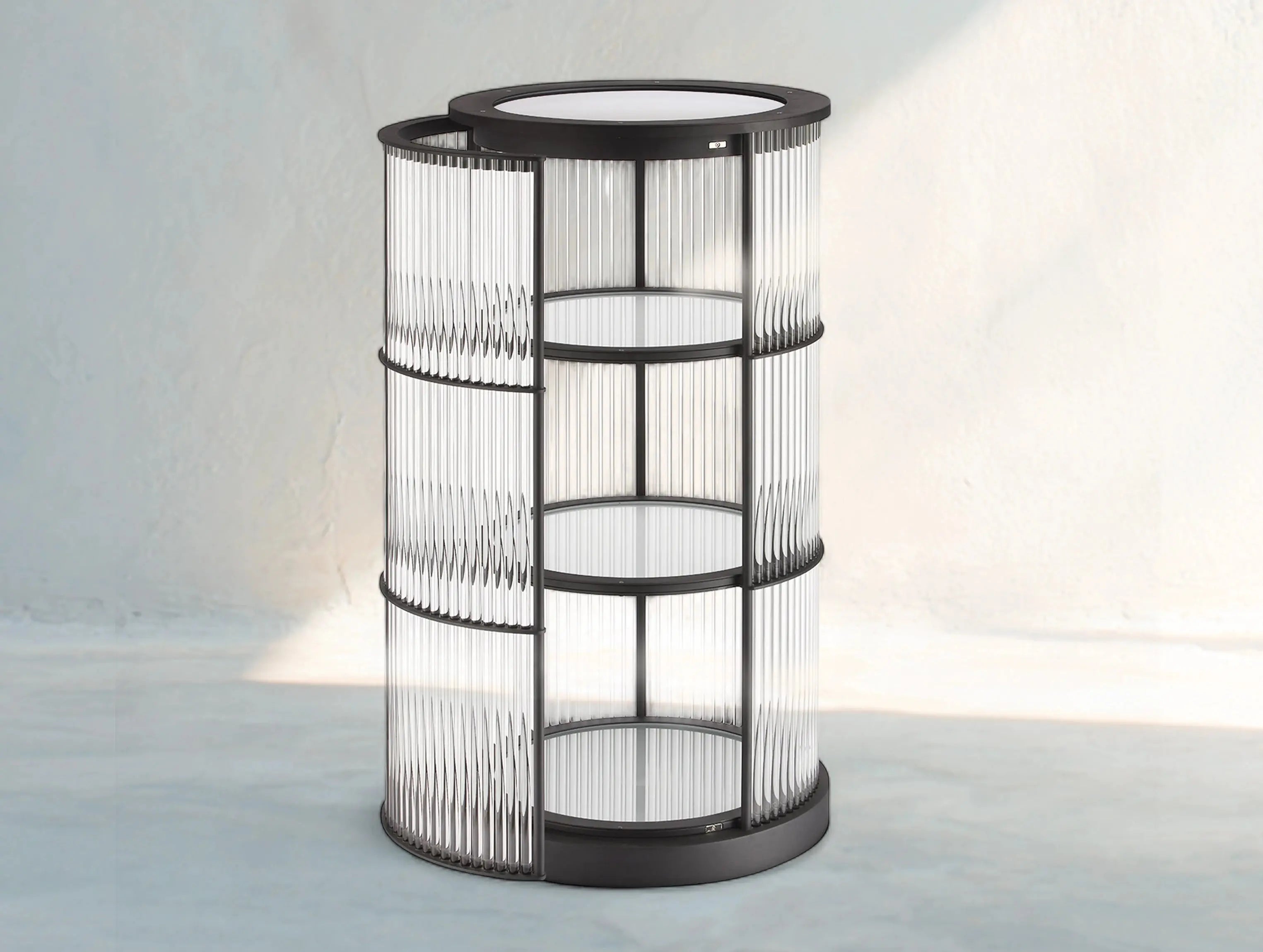 Rotis Round Bar Cabinet ARDENEL