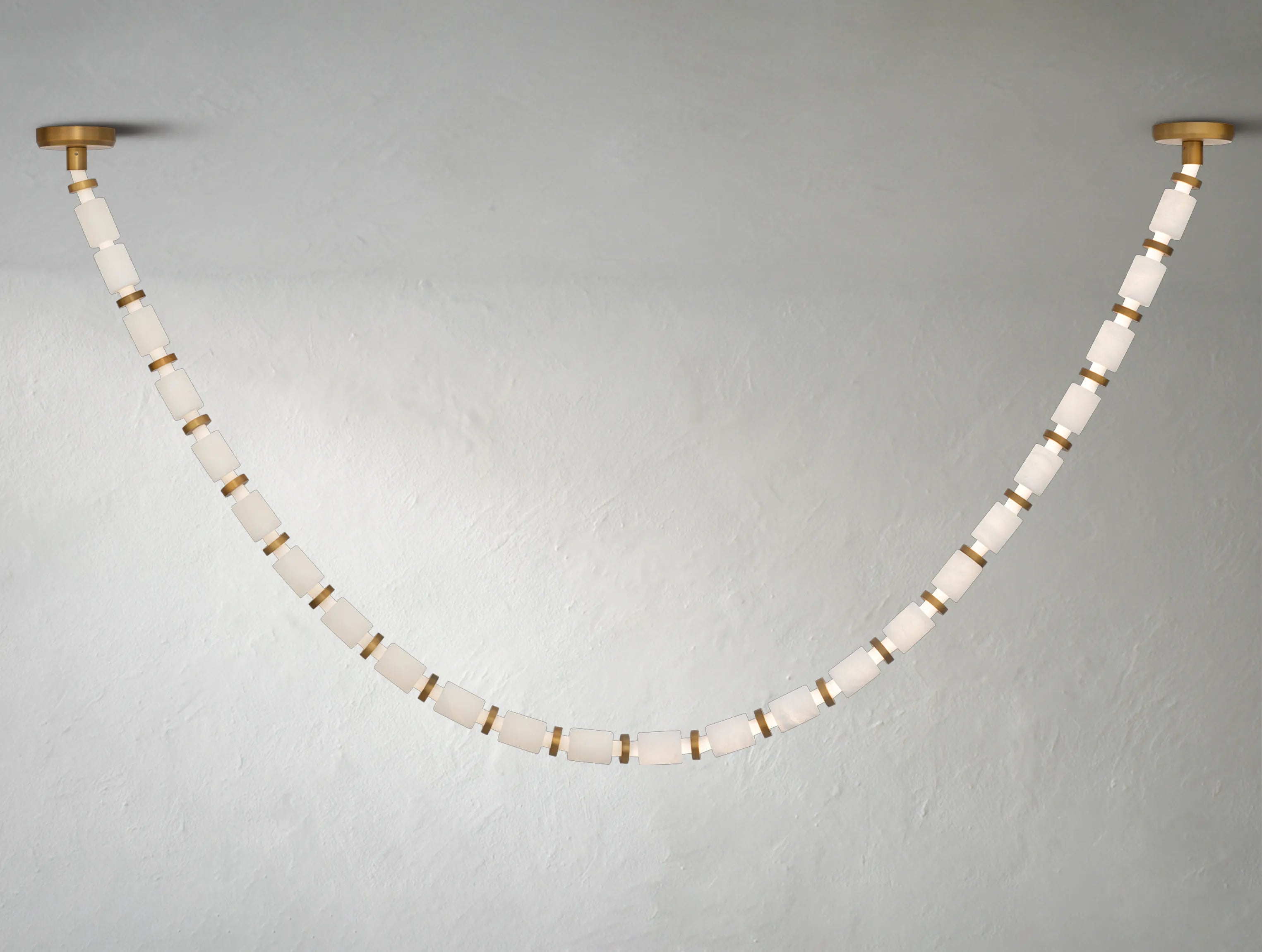 Elaris Chain Alabaster Chandelier