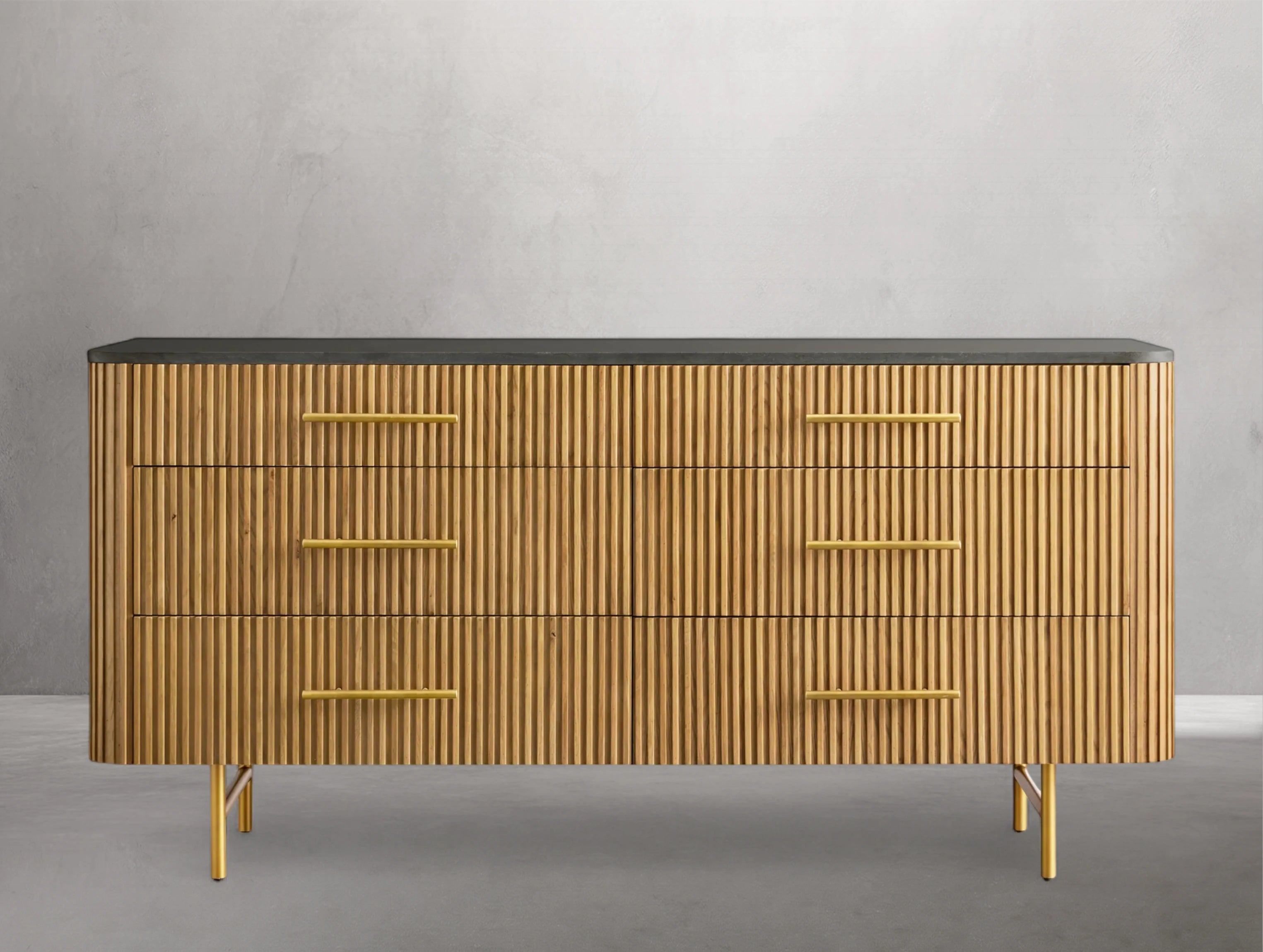 Rolphin Six-Drawer Dresser ARDENEL