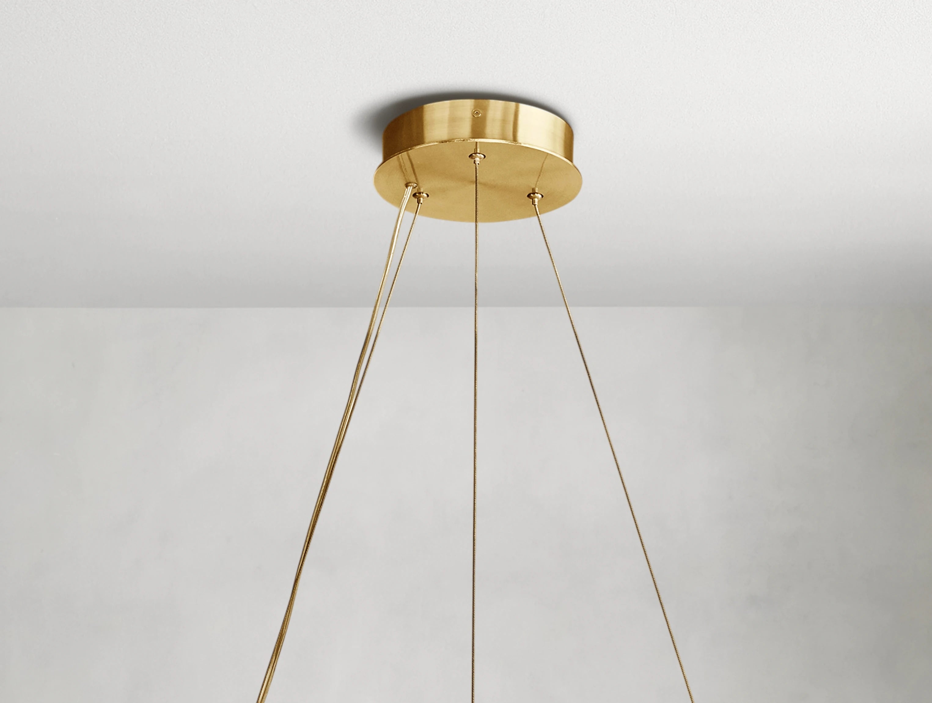 Hamary Lueur Alabaster Round Chandelier ARDENEL