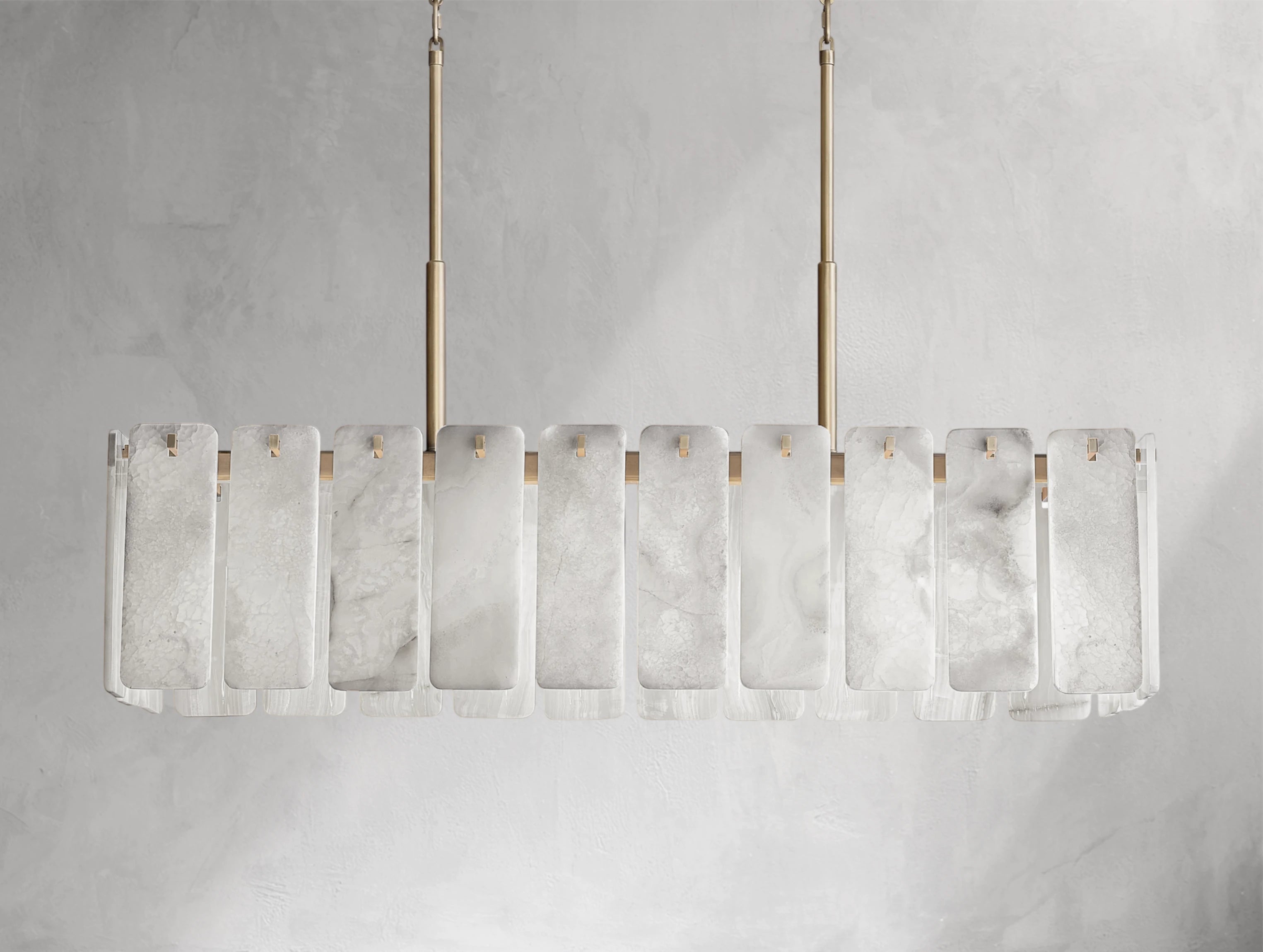 Karamit Onyx Rectangular Chandelier ARDENEL
