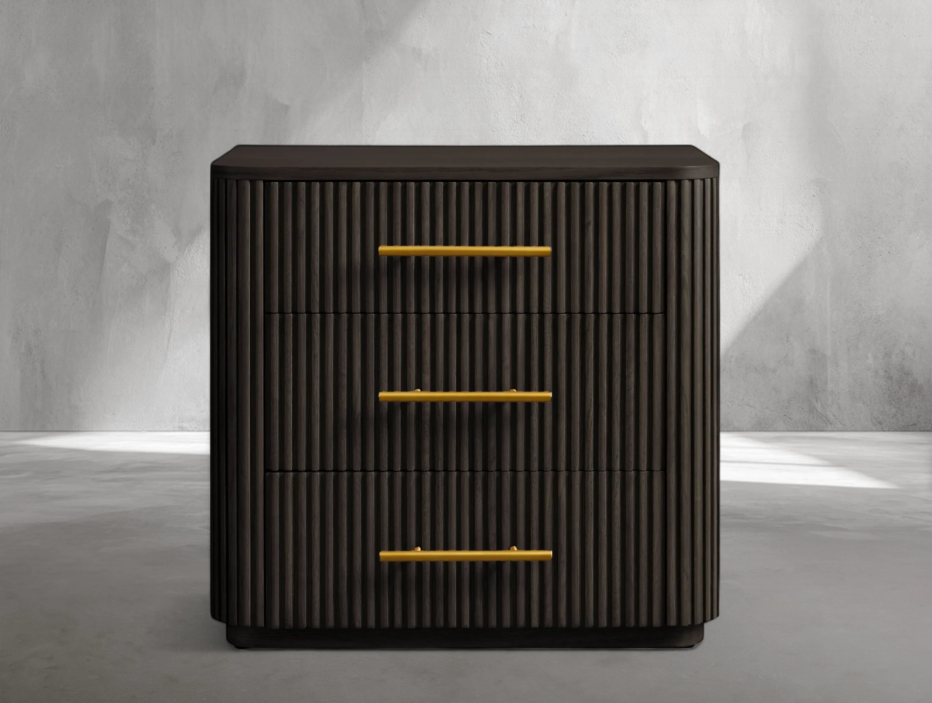 Rolphin Wood Nightstand ARDENEL