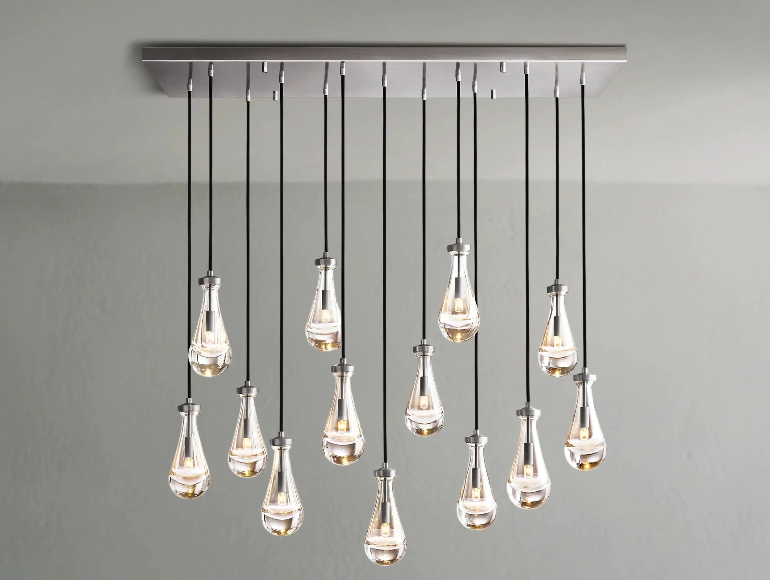 Rainfall Rectangular Chandelier ARDENEL