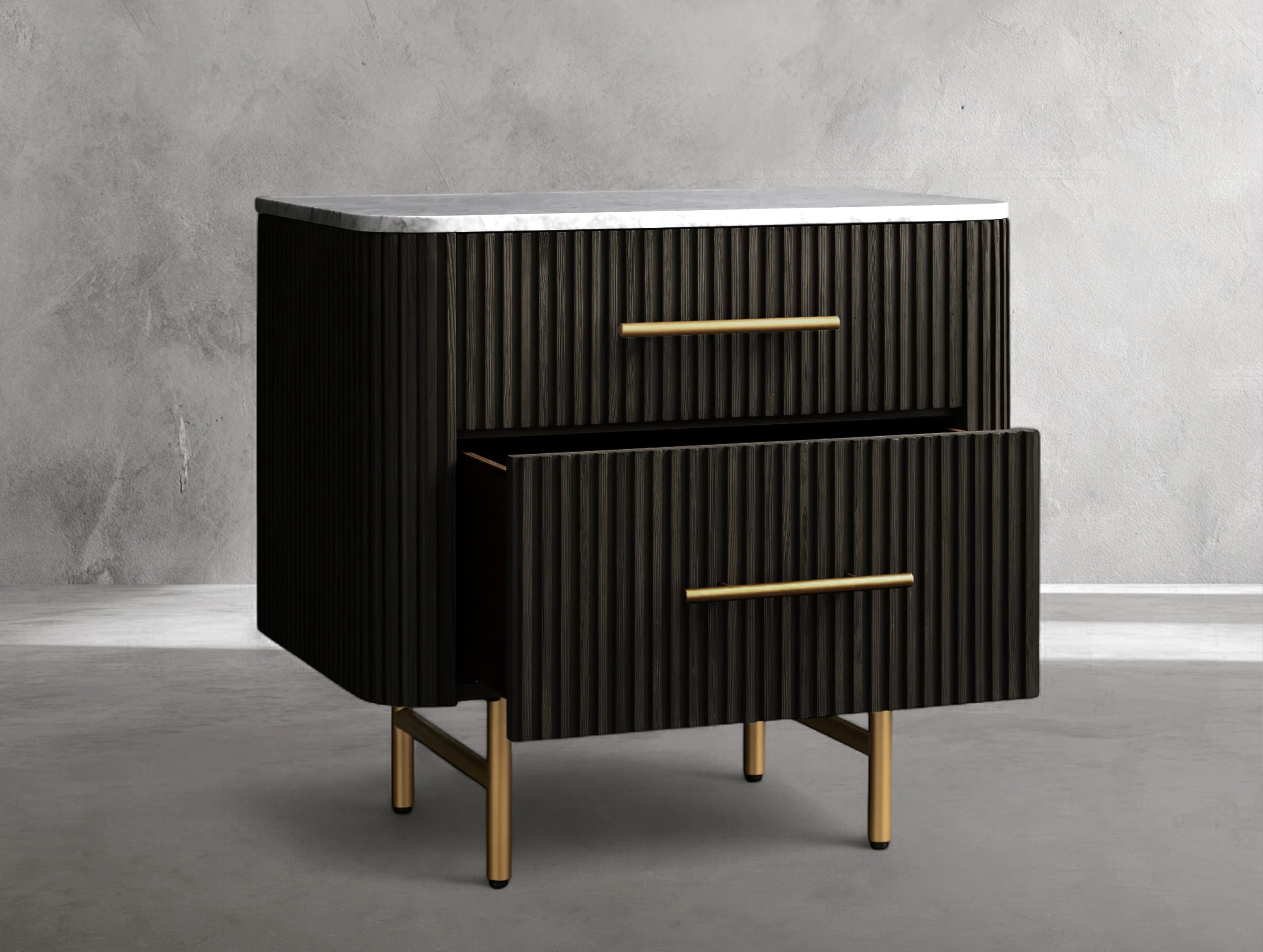 Rolphin Closed Nightstand ARDENEL