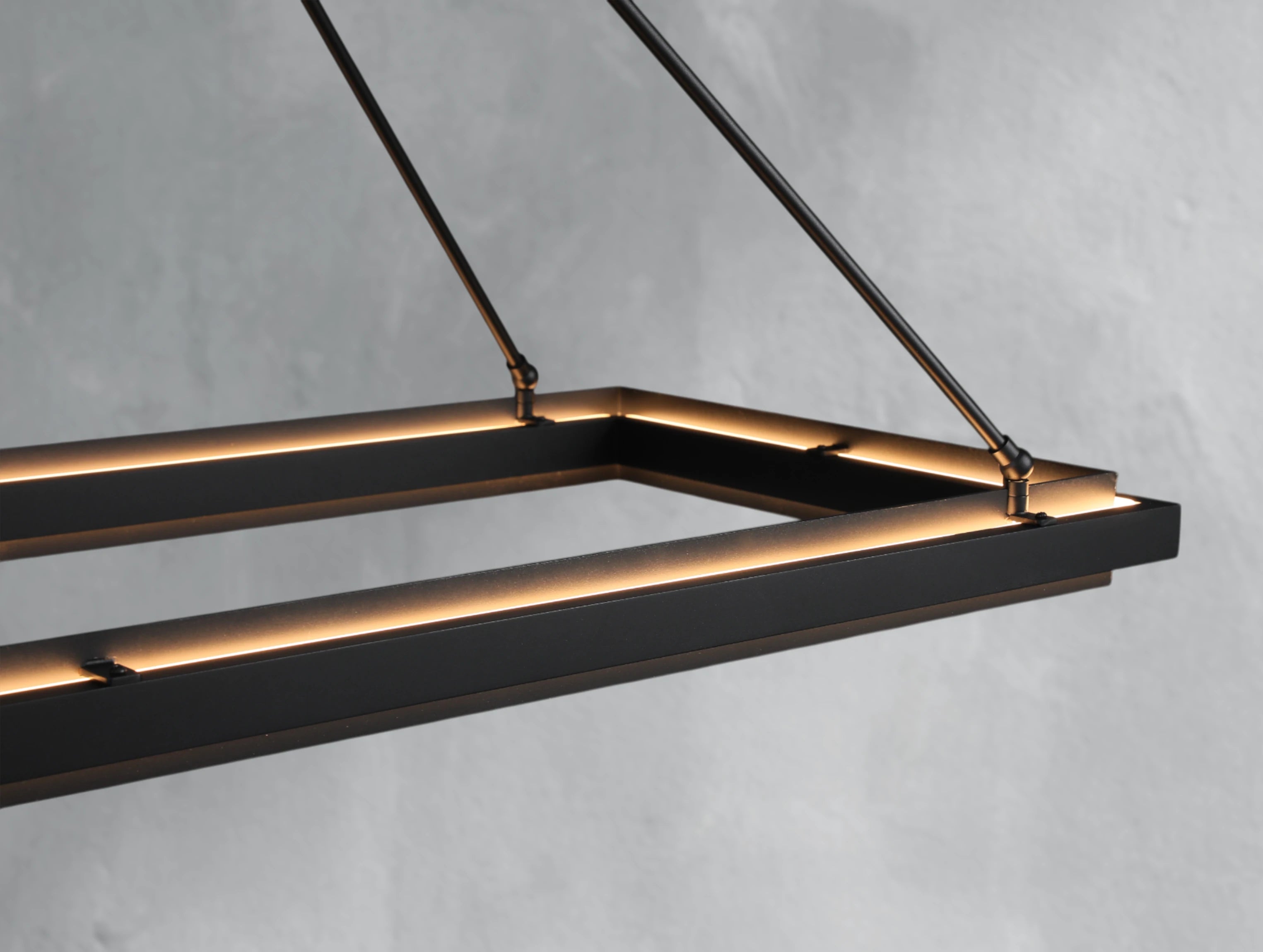 Pelta Rectangular Chandelier