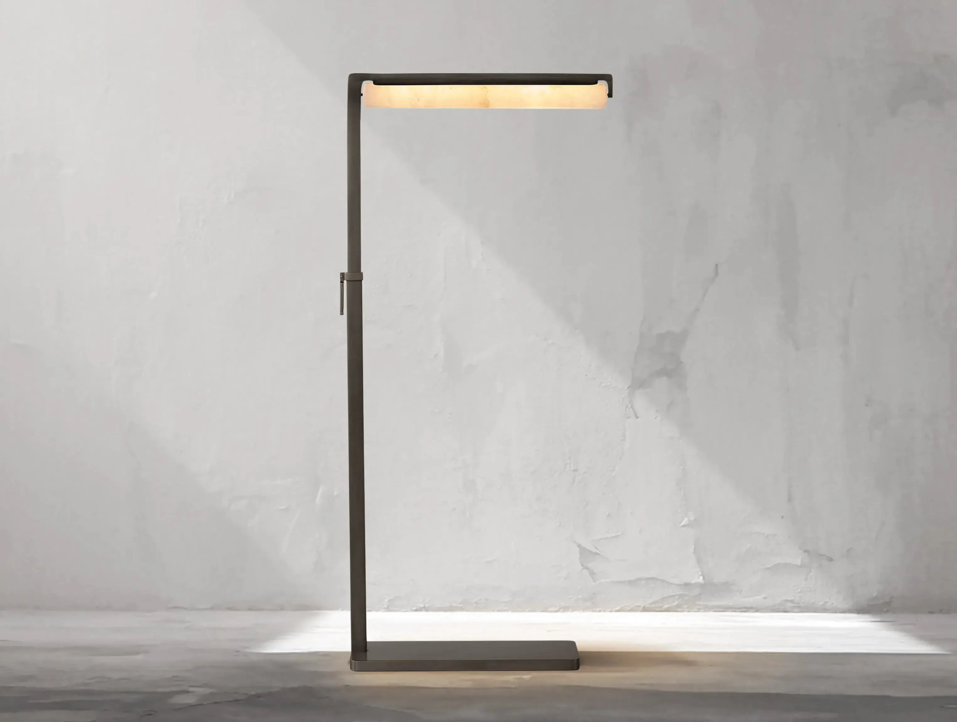 Ardubon Alabaster Task Floor Lamp ARDENEL
