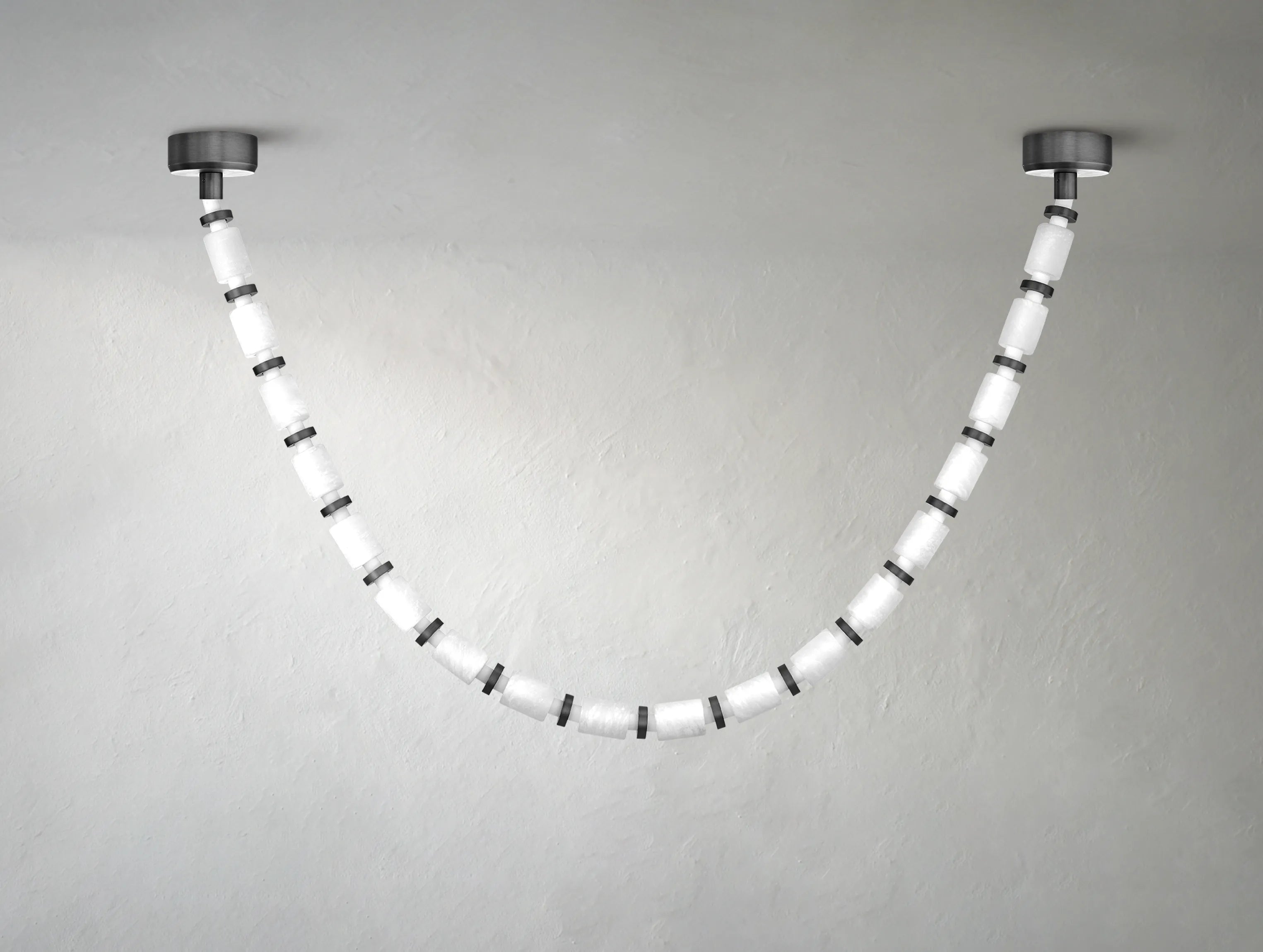 Elaris Chain Alabaster Chandelier