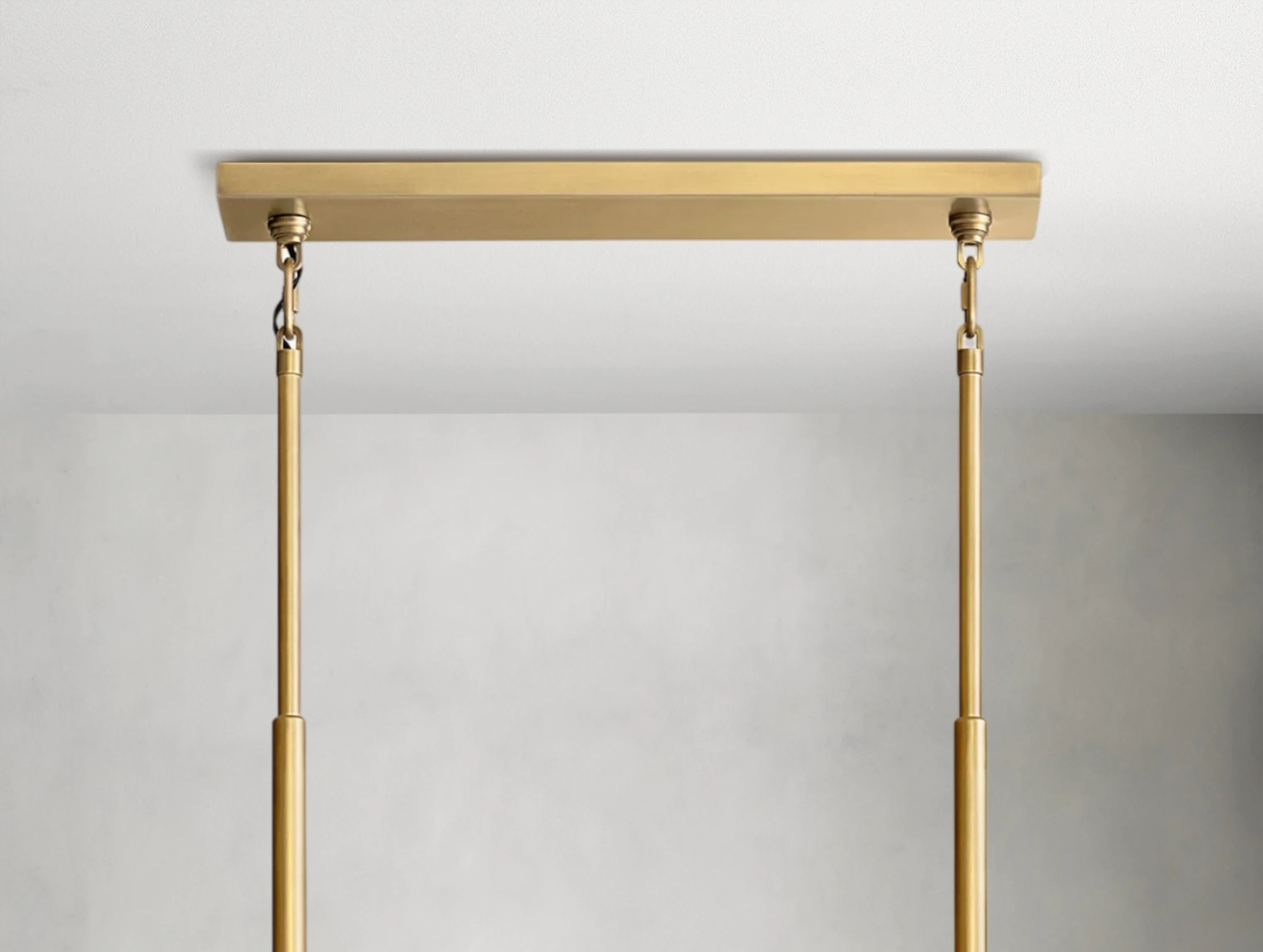 Karamit Glass Rectangular Chandelier ARDENEL