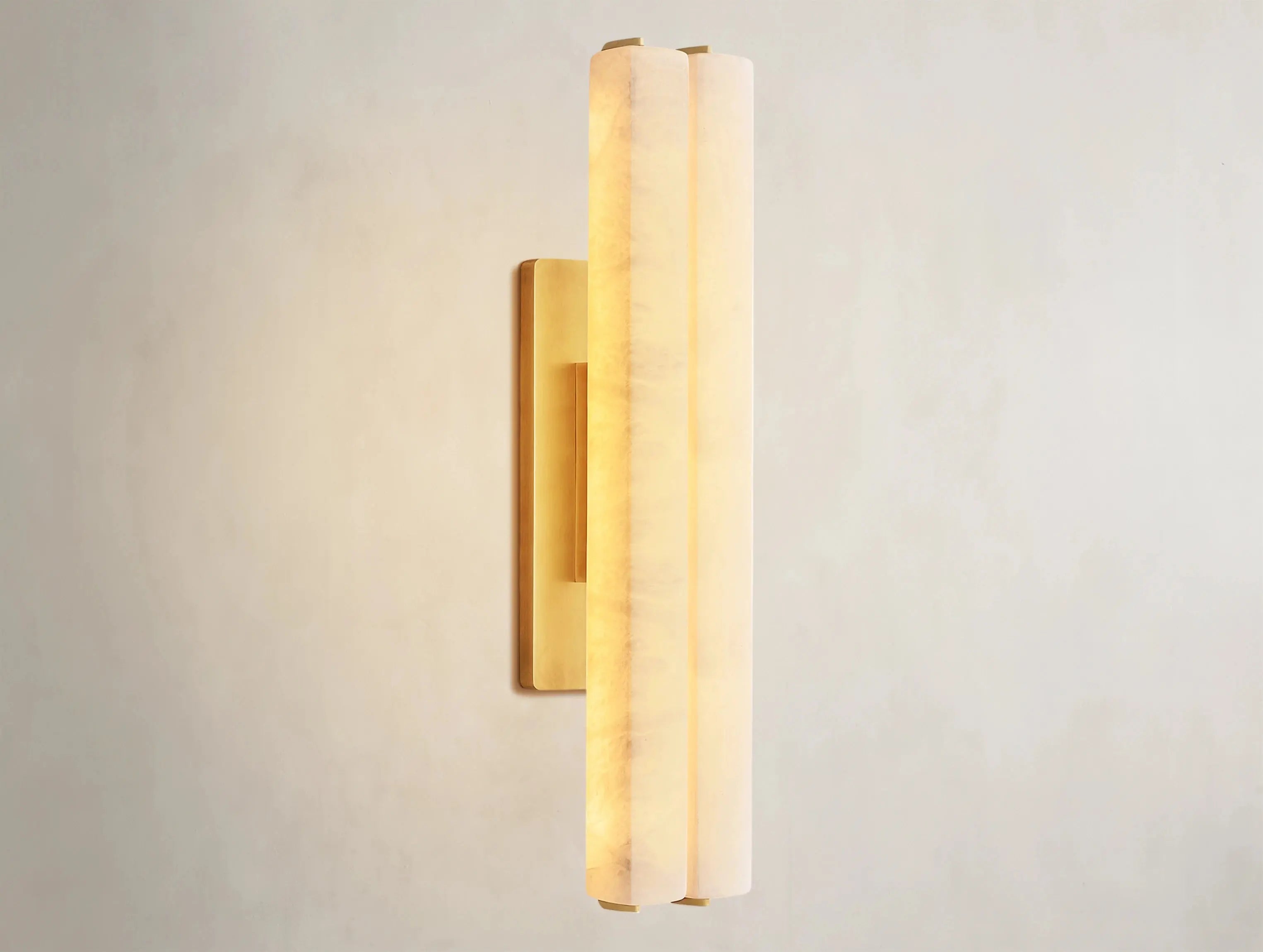 Ardubon Alabaster Double Sconce ARDENEL
