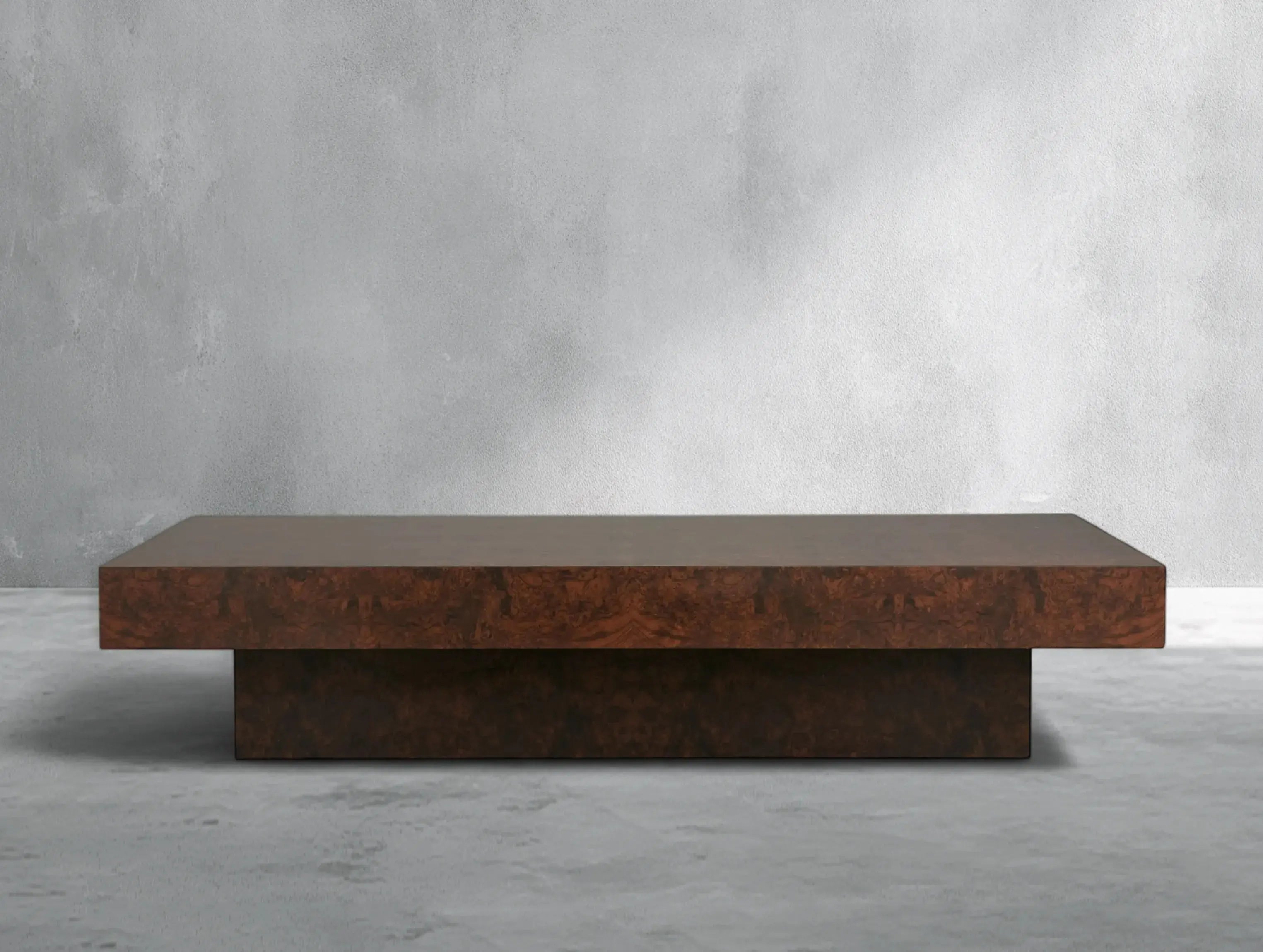 Yanori Burl Coffee Table ARDENEL