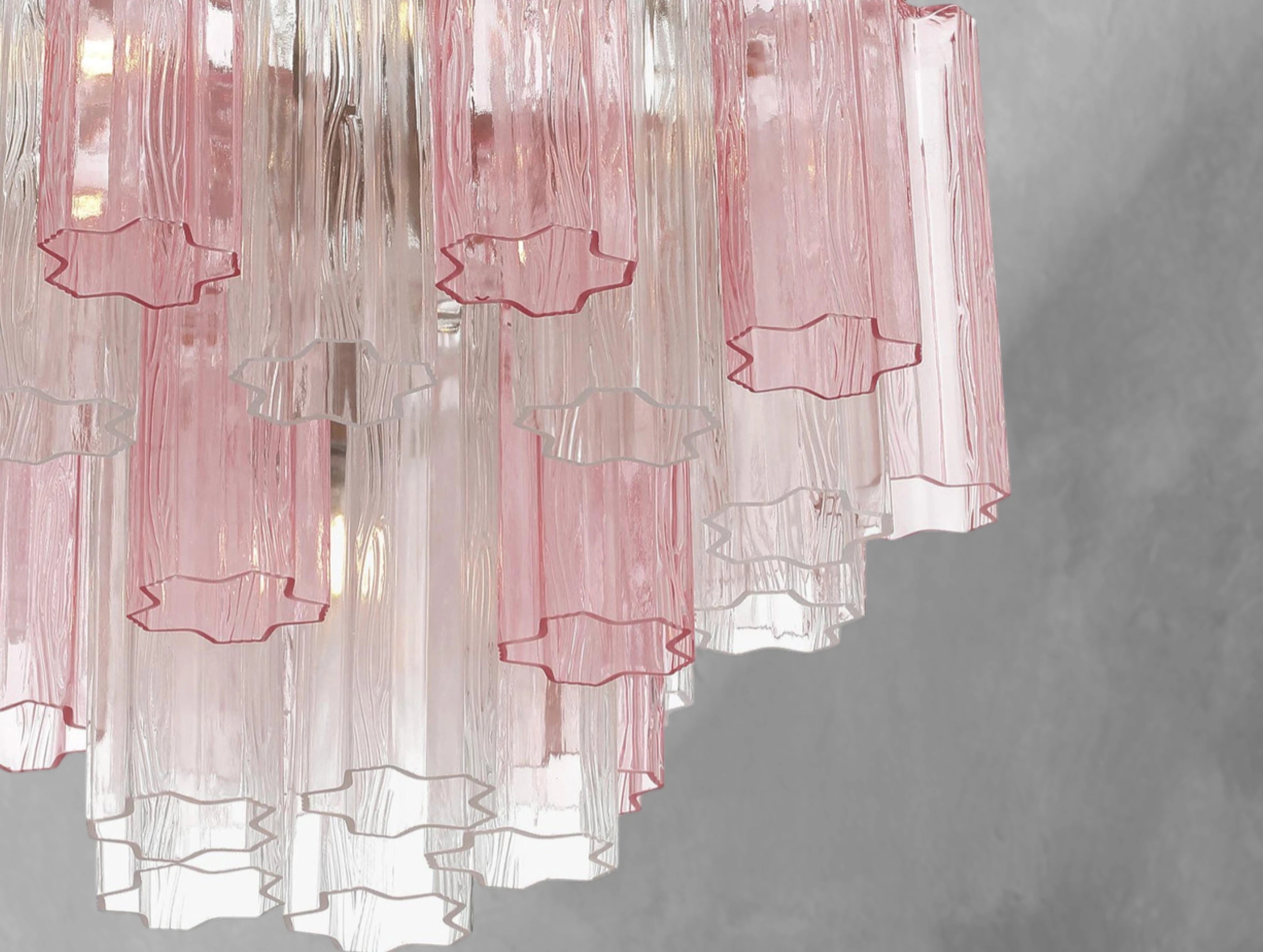 Adois Glass Tiered Round Chandelier
