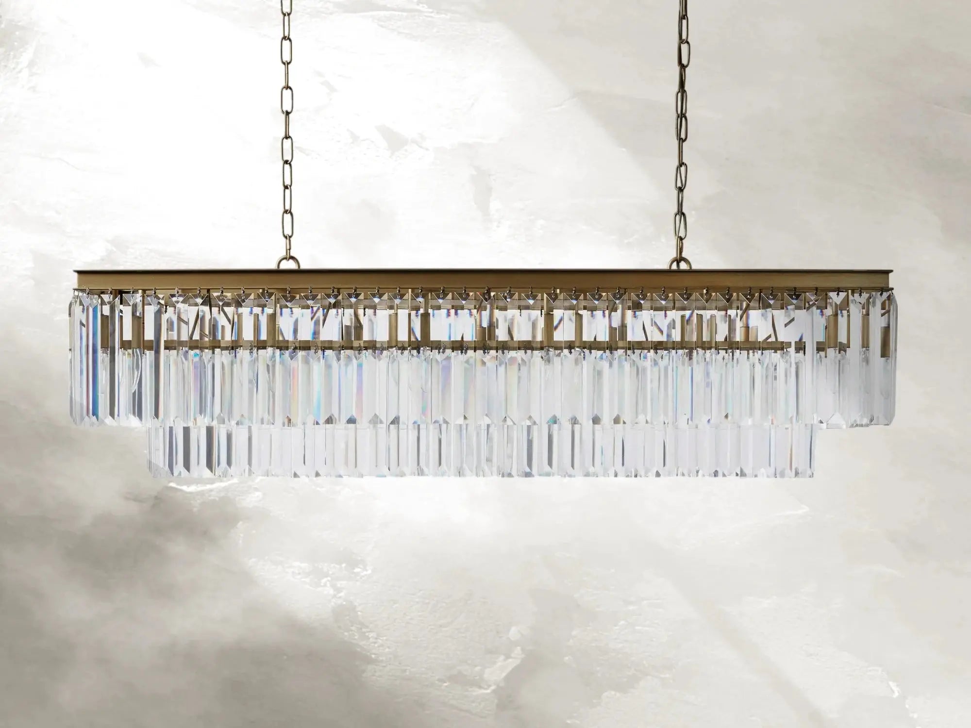 Molyland Tiered Rectangular Chandelier ARDENEL