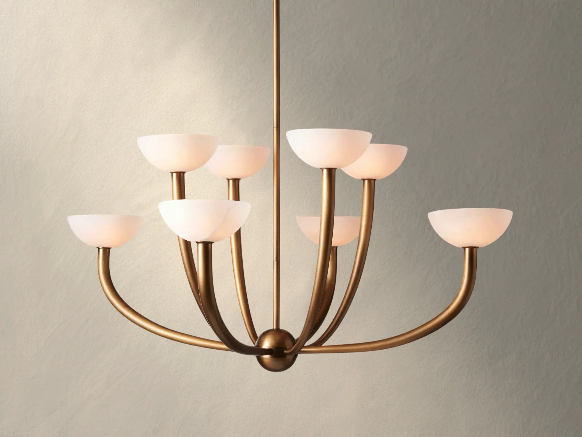 Sakuala Alabaster Chandelier