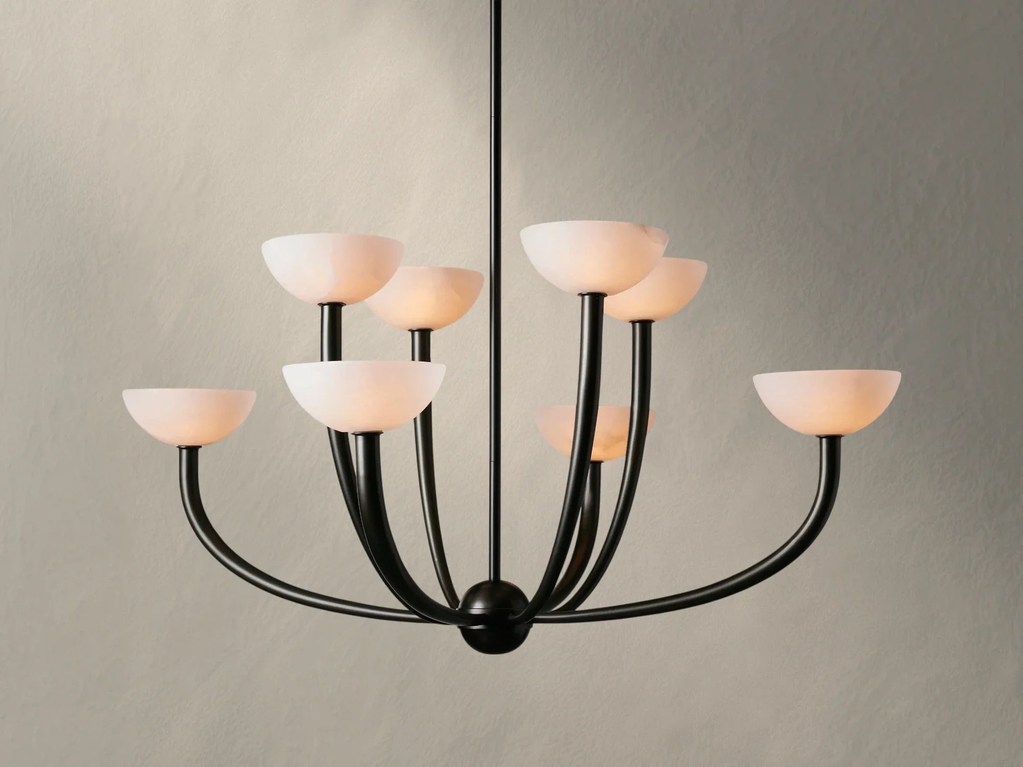 Sakuala Alabaster Chandelier